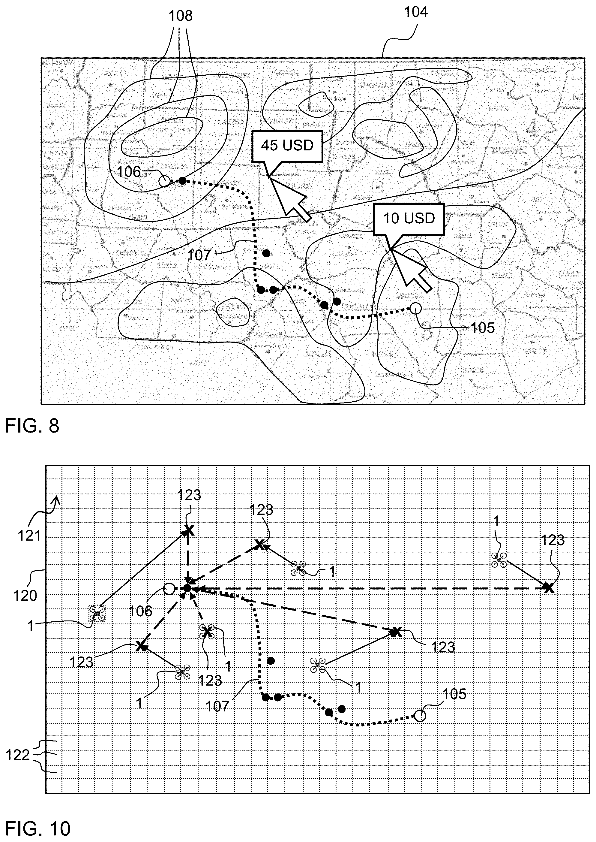 Patent US11787541 Figure 6 – Safeguarded delivery of goods by unmanned aerial vehicles