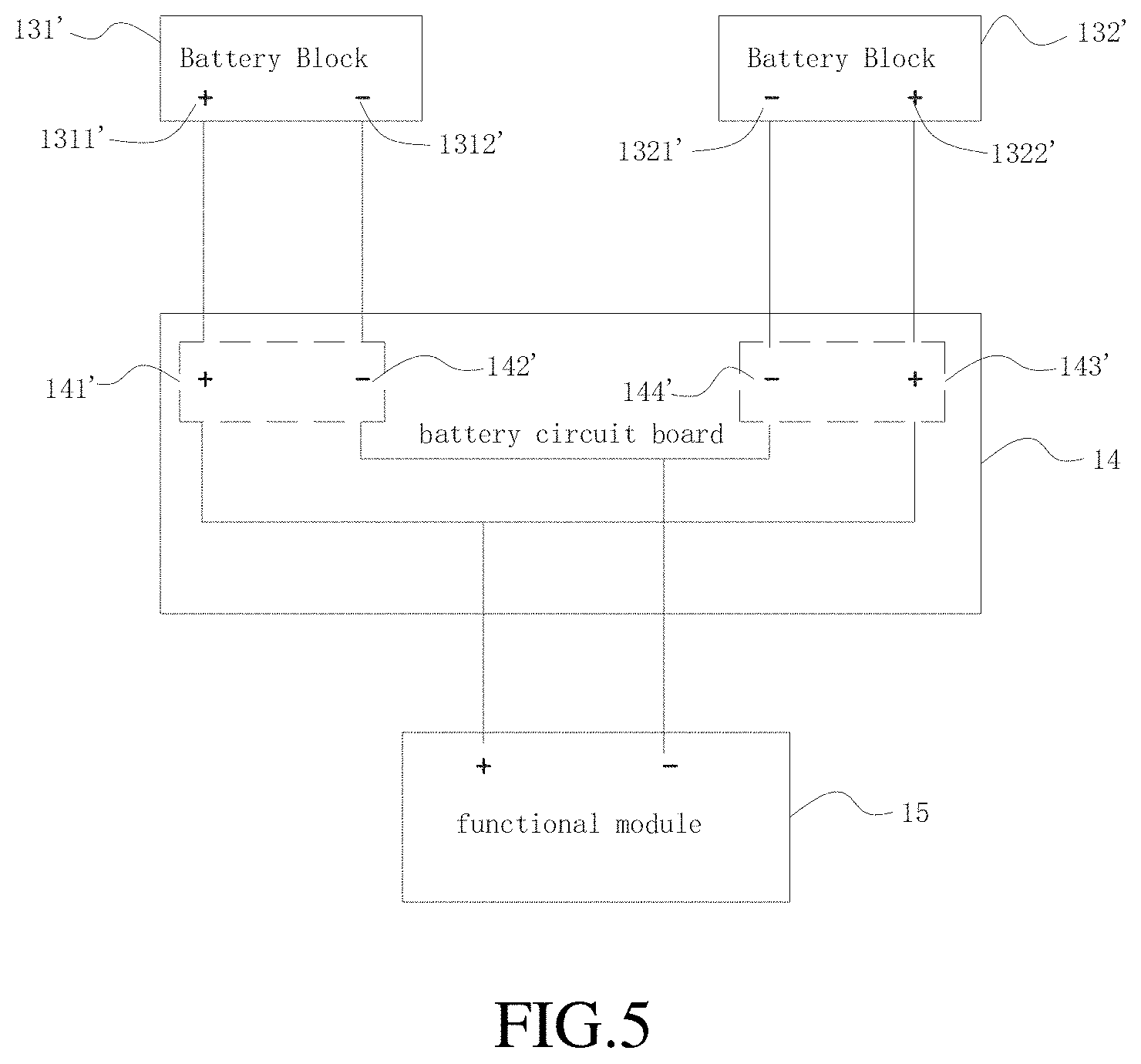 Patent US11787542 Figure 5 – Unmanned aerial vehicle