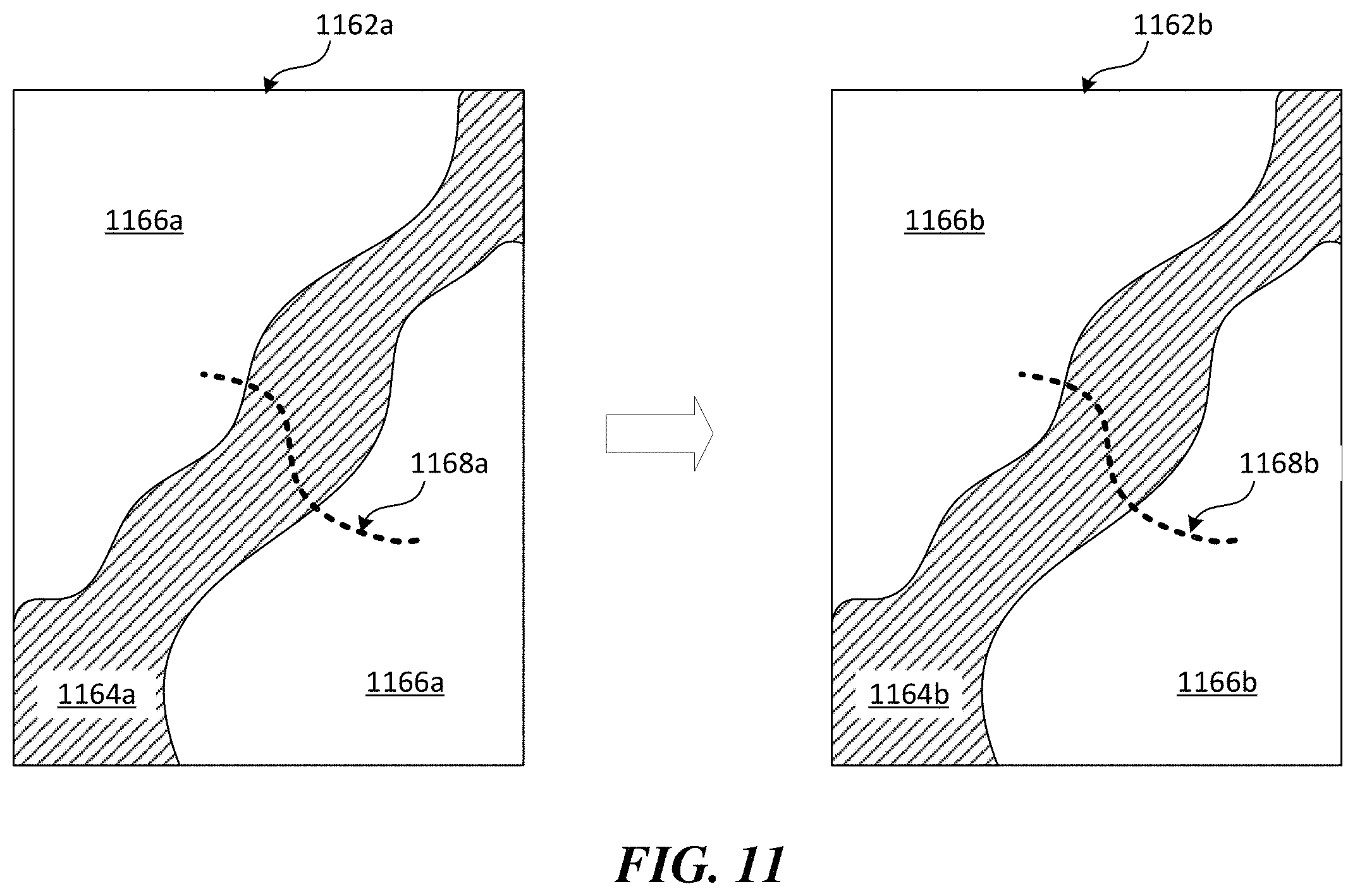 Patent US11787543 Figure 12 – Image space motion planning of an autonomous vehicle