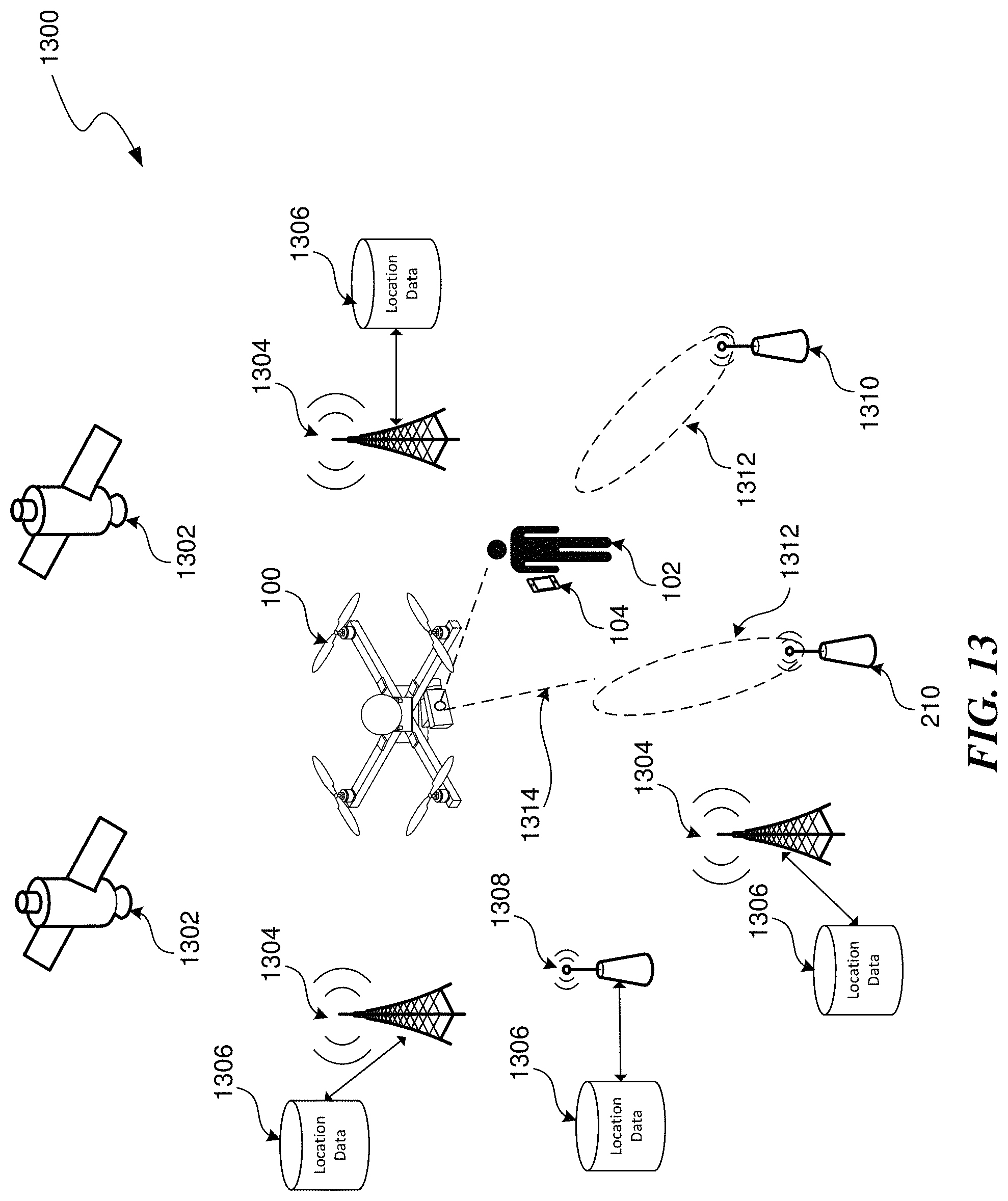 Patent US11787543 Figure 14 – Image space motion planning of an autonomous vehicle