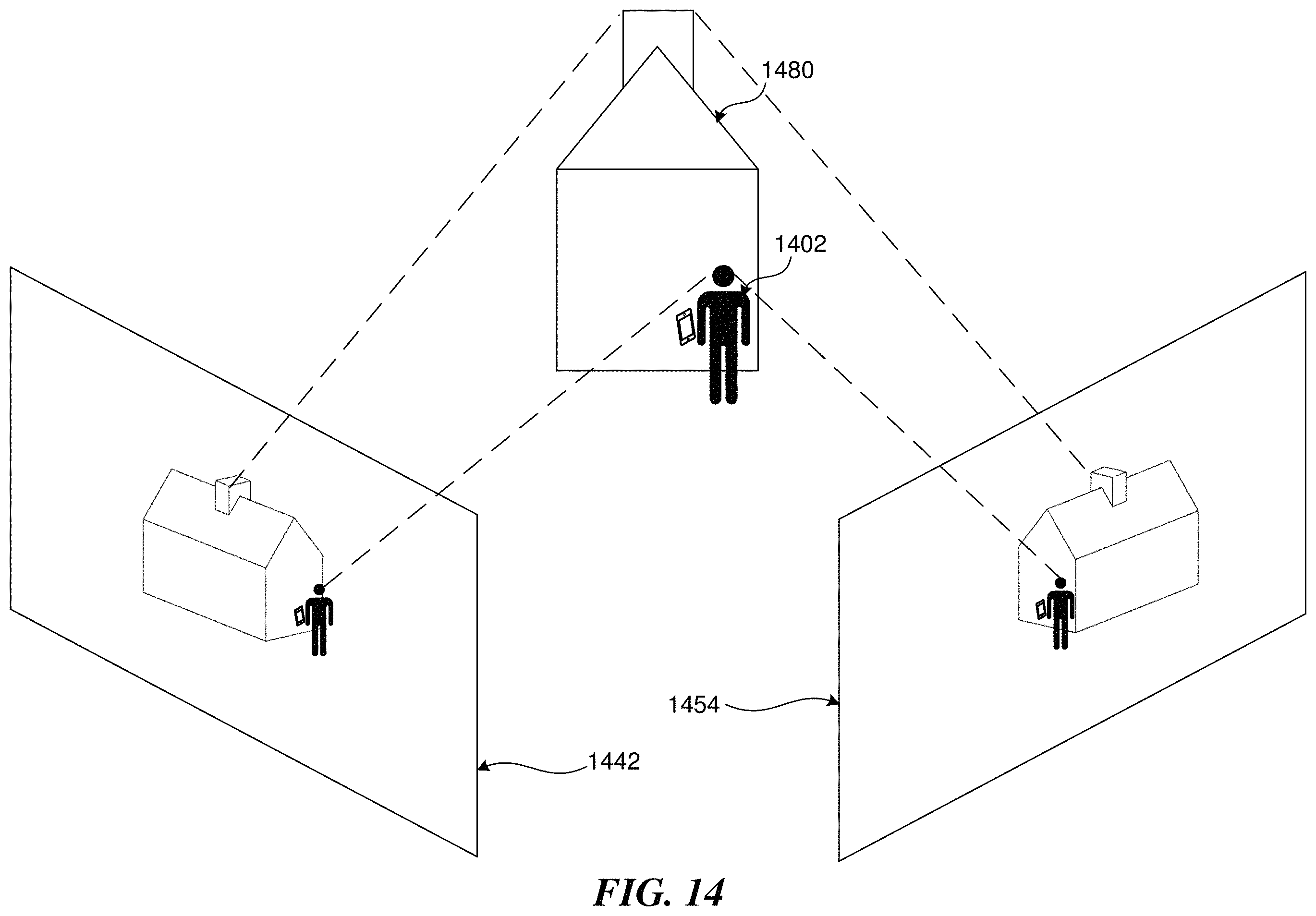 Patent US11787543 Figure 15 – Image space motion planning of an autonomous vehicle