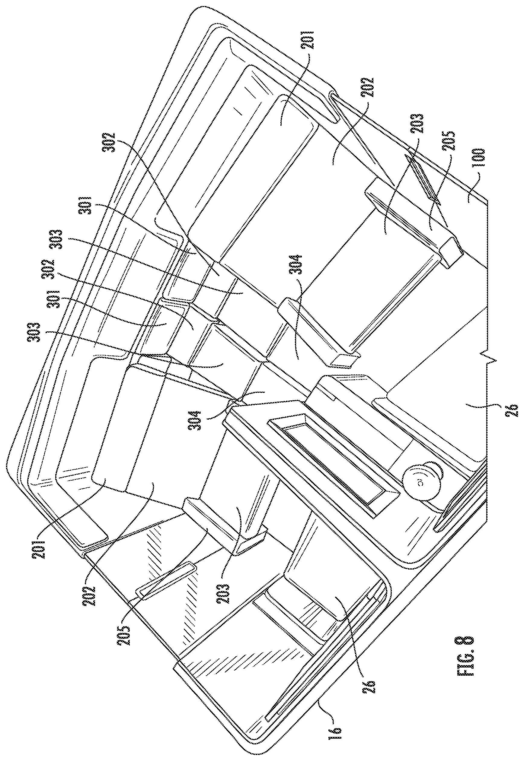Patent US11787545 Figure 8 – Platform first class