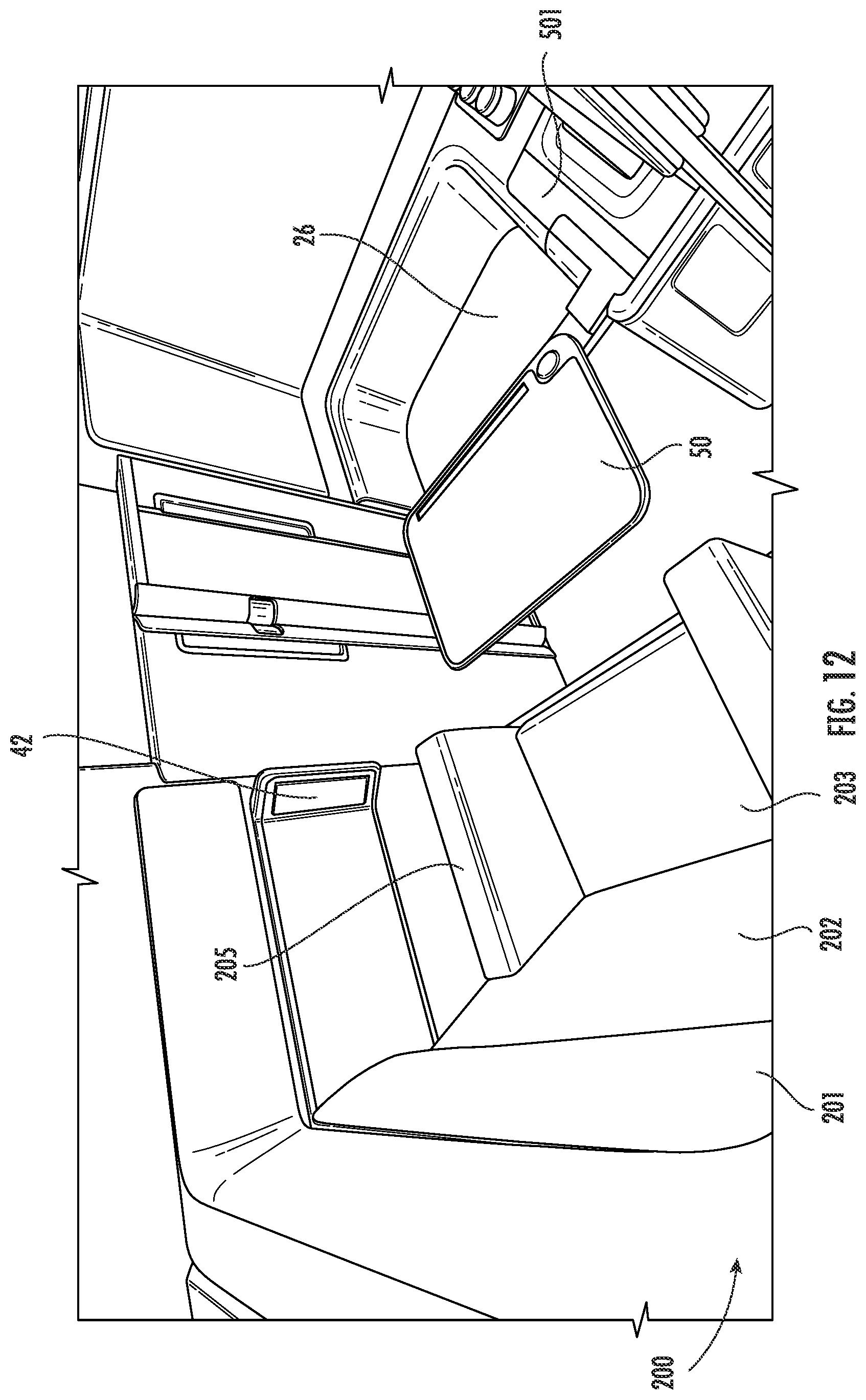 Patent US11787545 Figure 12 – Platform first class