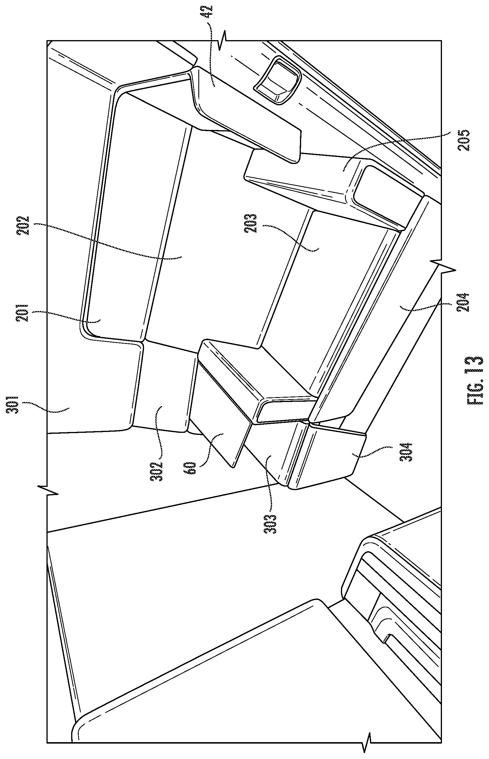 Patent US11787545 Figure 13 – Platform first class