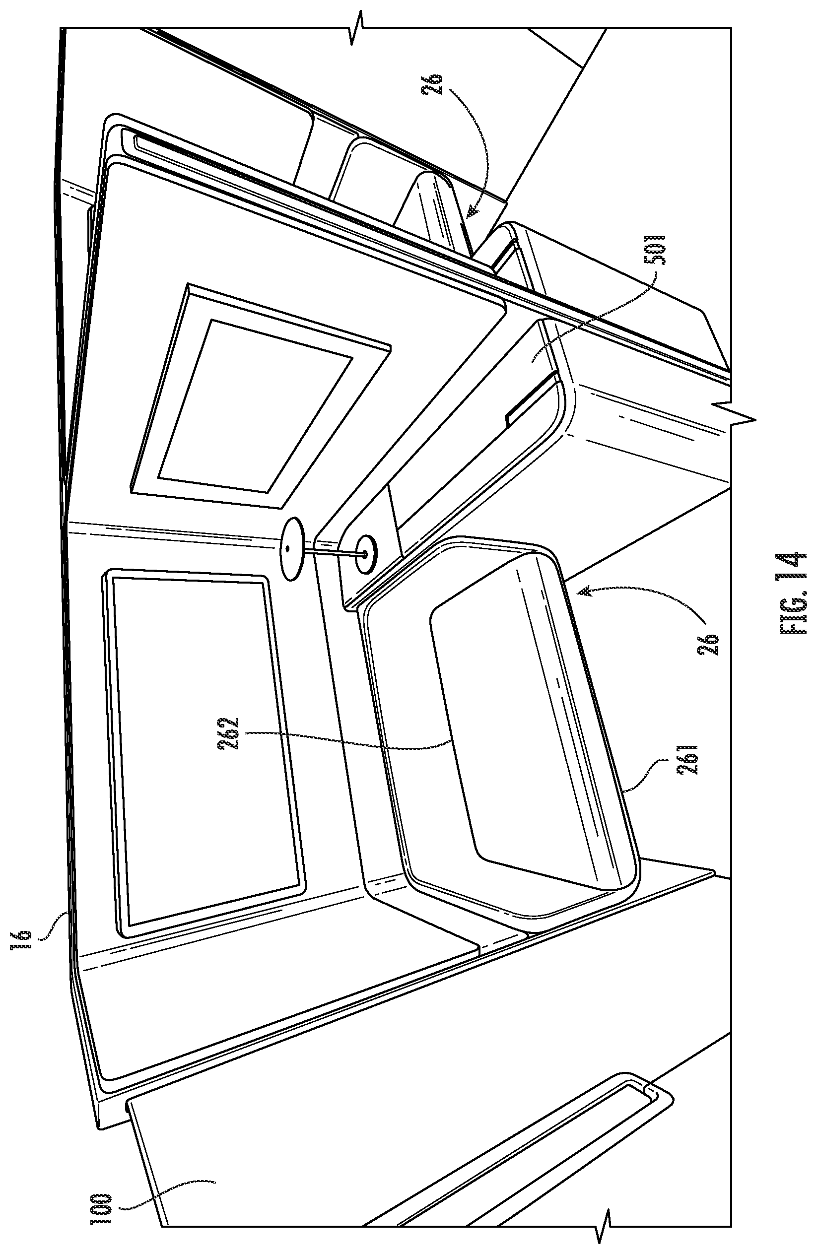 Patent US11787545 Figure 14 – Platform first class