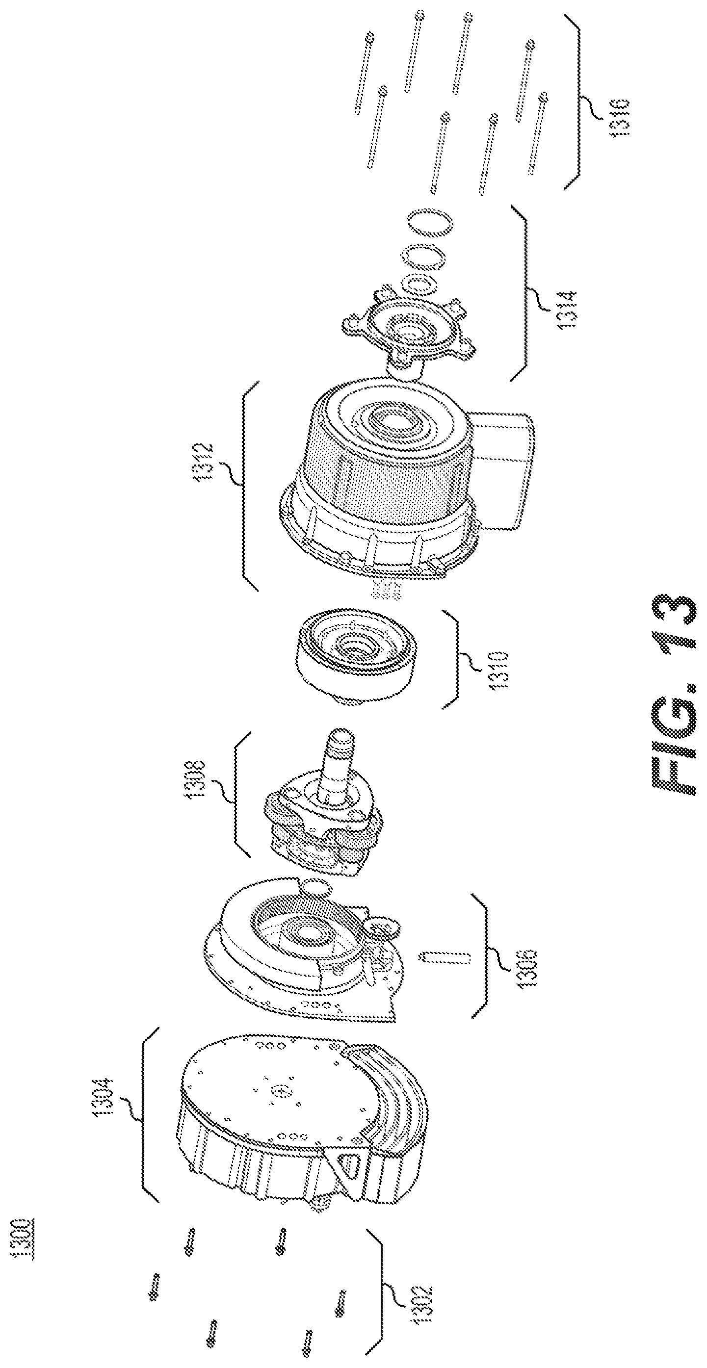 Patent US11787551 Figure 15 – Vertical takeoff and landing aircraft electric engine configuration