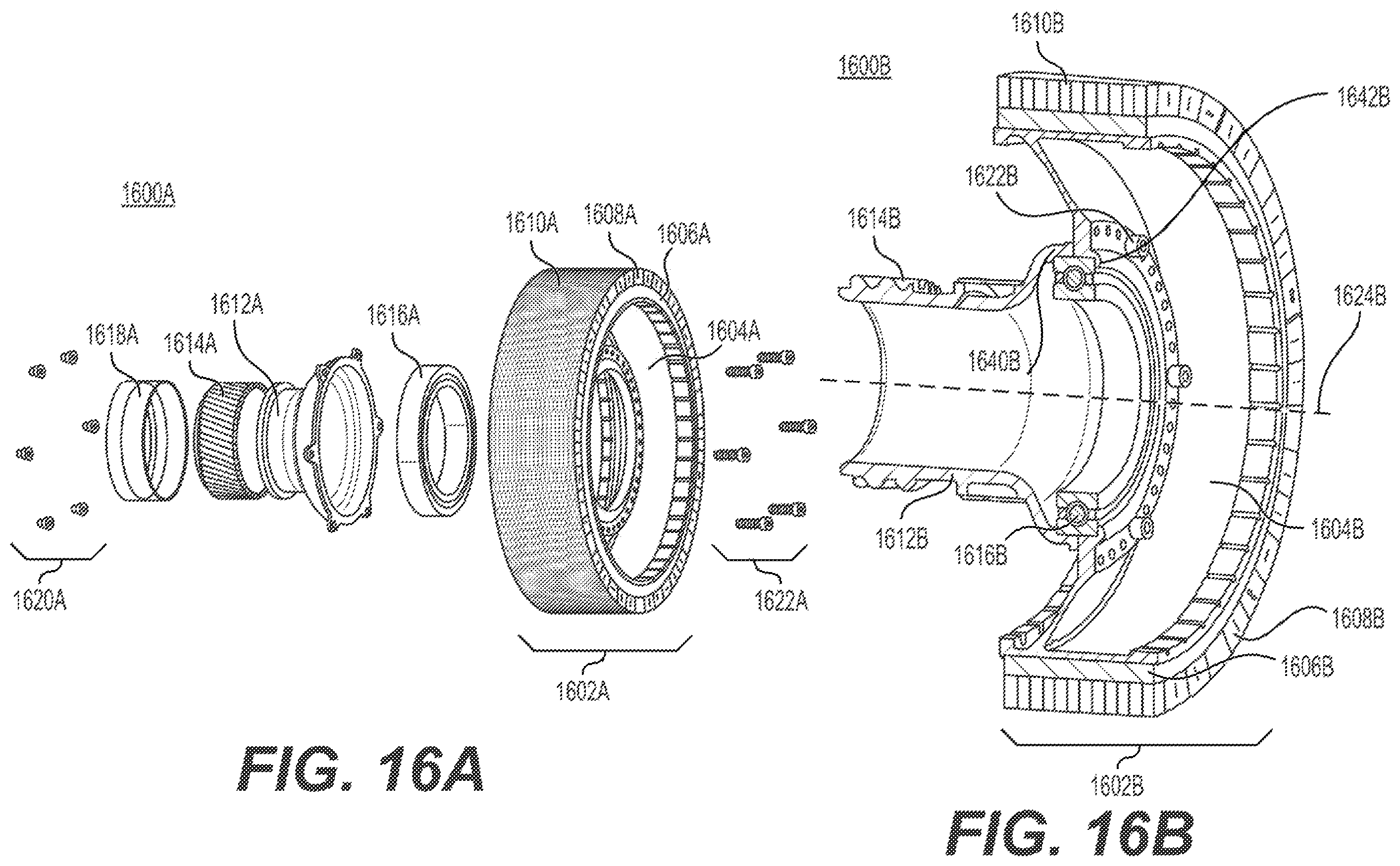 Patent US11787551 Figure 18 – Vertical takeoff and landing aircraft electric engine configuration