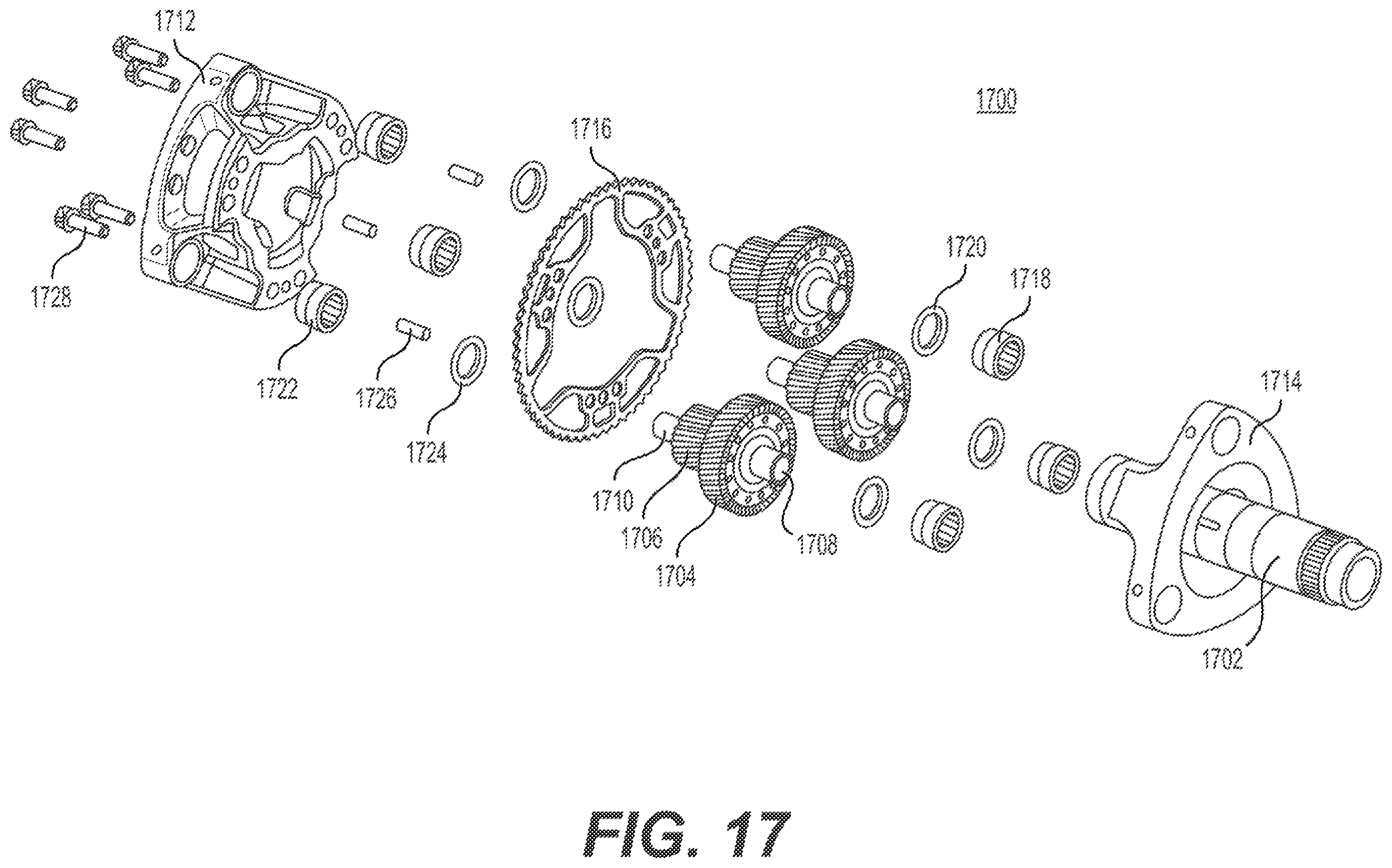 Patent US11787551 Figure 20 – Vertical takeoff and landing aircraft electric engine configuration