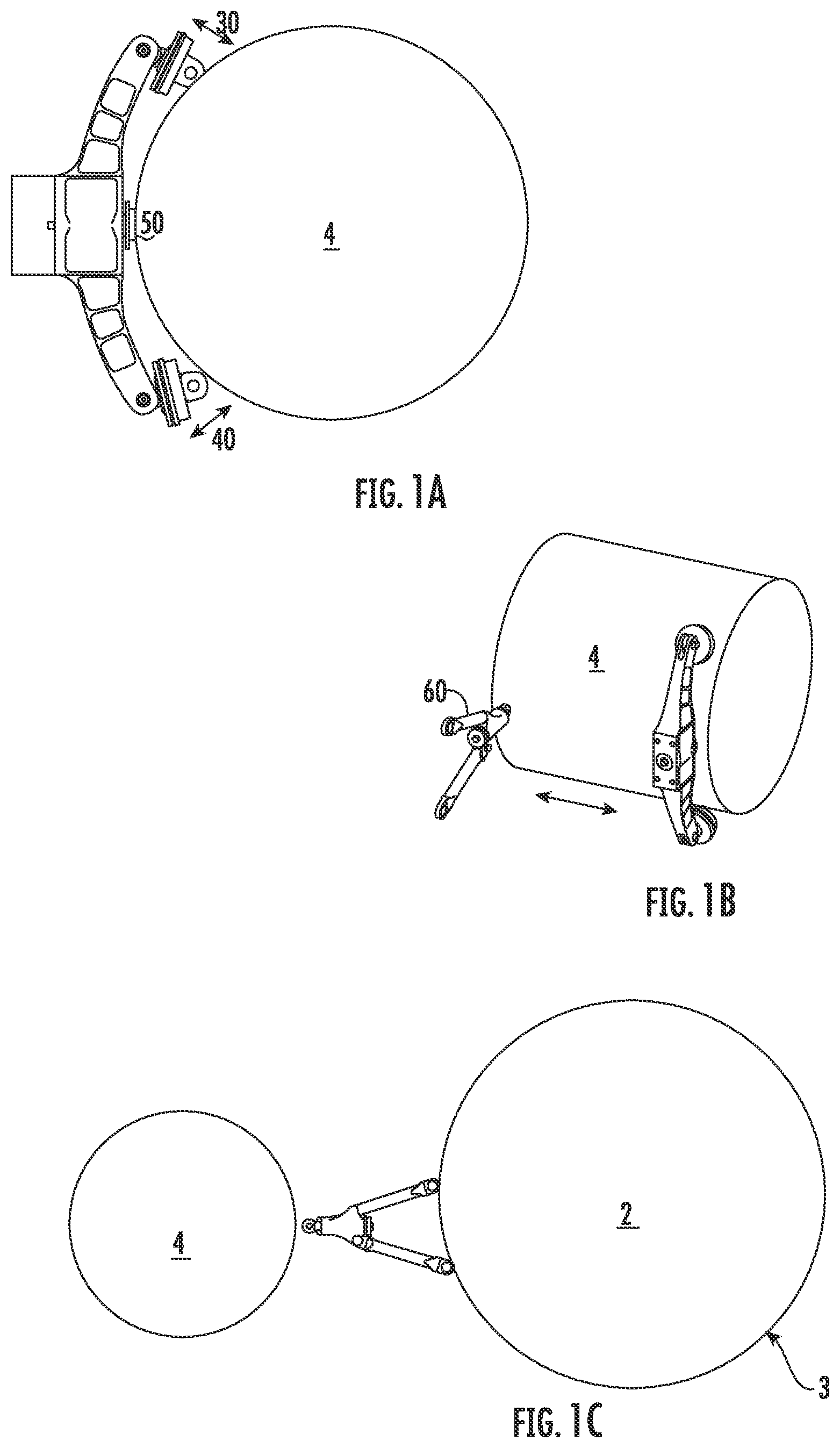 Patent US11787552 Figure 1 – Engine mount system and elements for reduced force transmission and reduced static motion