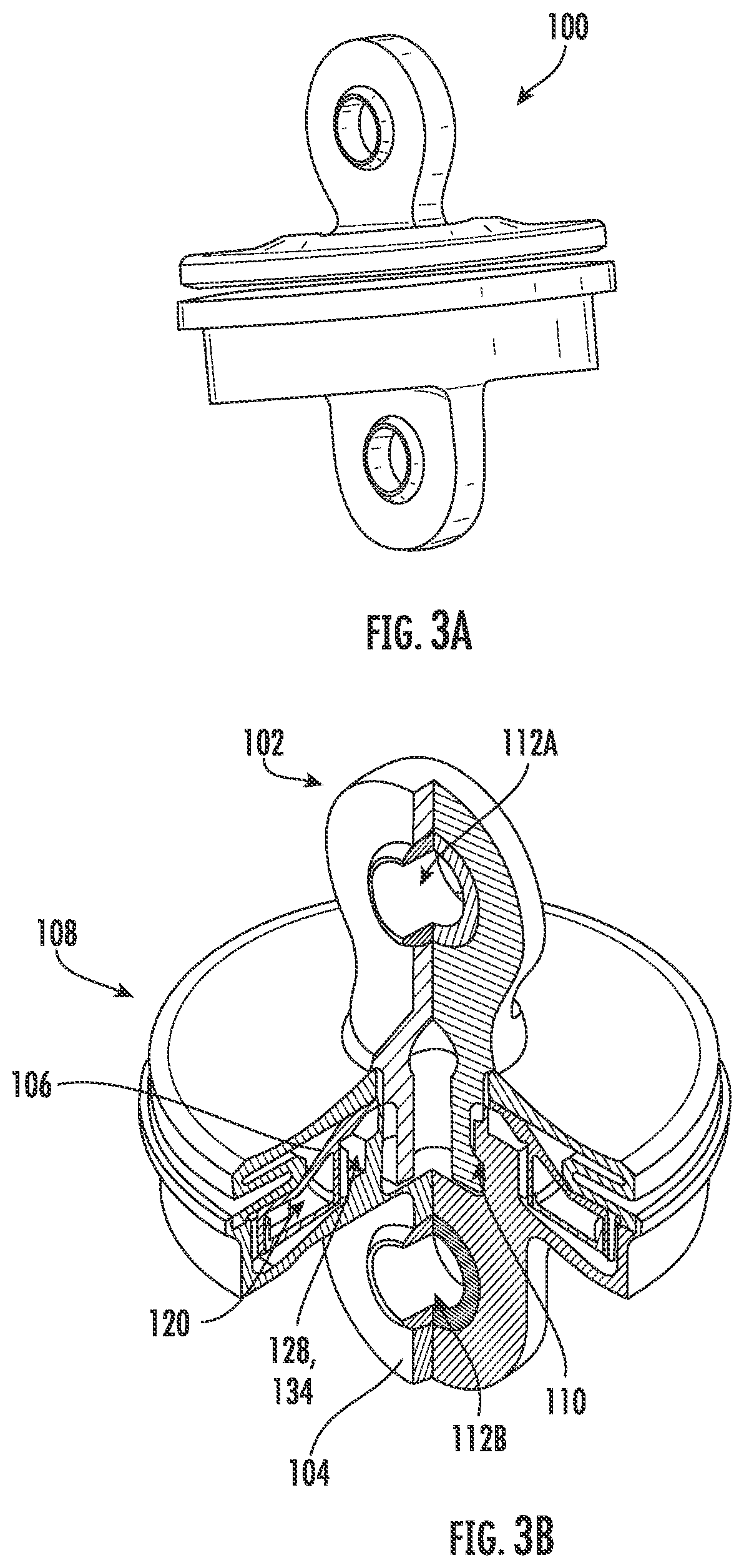 Patent US11787552 Figure 3 – Engine mount system and elements for reduced force transmission and reduced static motion