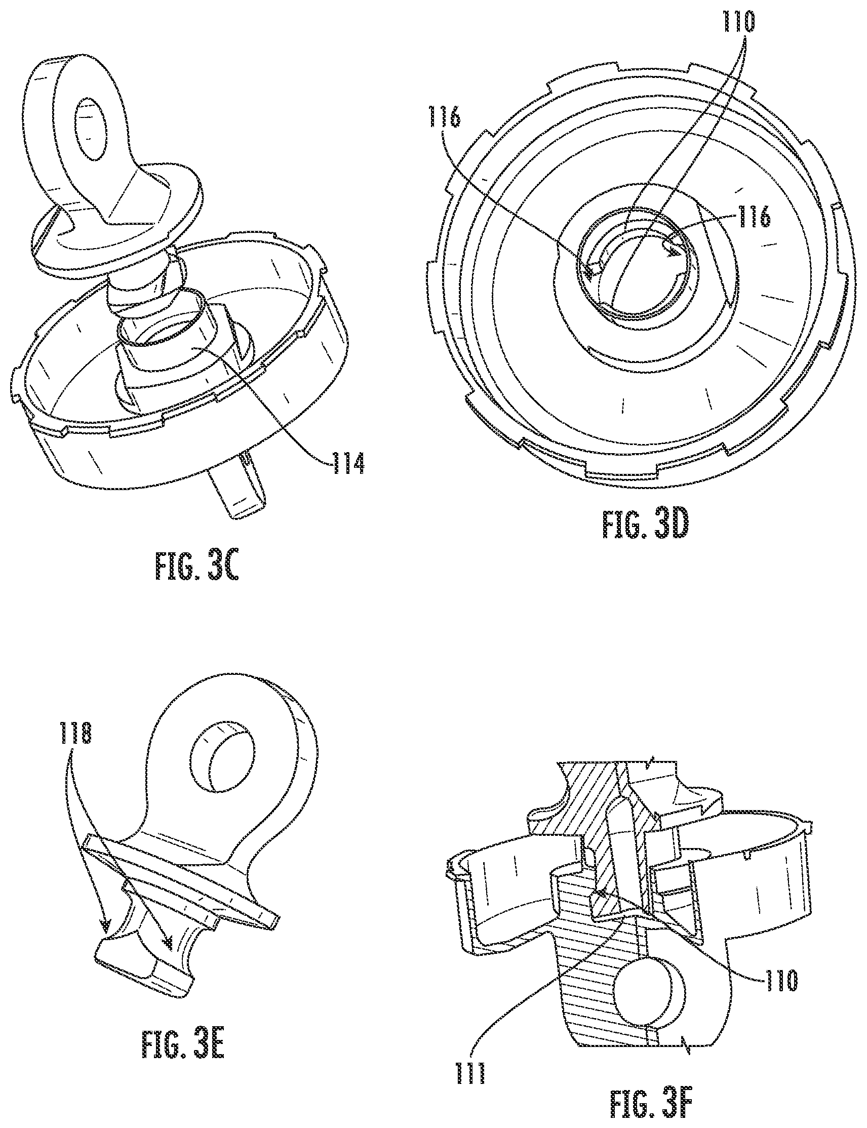 Patent US11787552 Figure 4 – Engine mount system and elements for reduced force transmission and reduced static motion