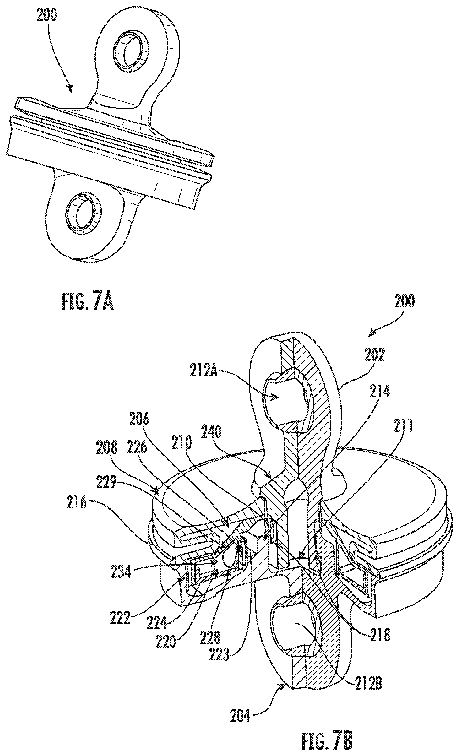 Patent US11787552 Figure 10 – Engine mount system and elements for reduced force transmission and reduced static motion