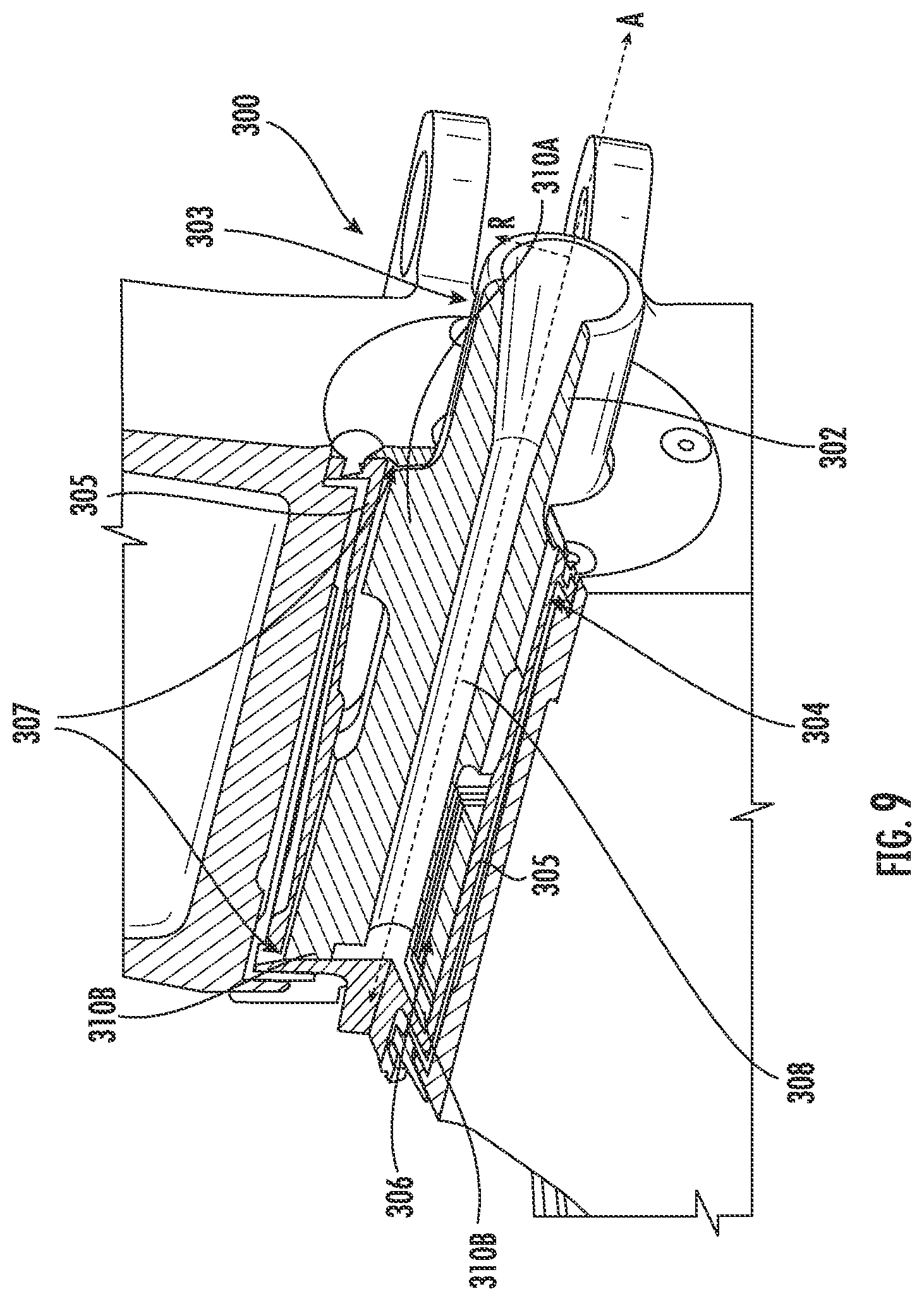 Patent US11787552 Figure 12 – Engine mount system and elements for reduced force transmission and reduced static motion