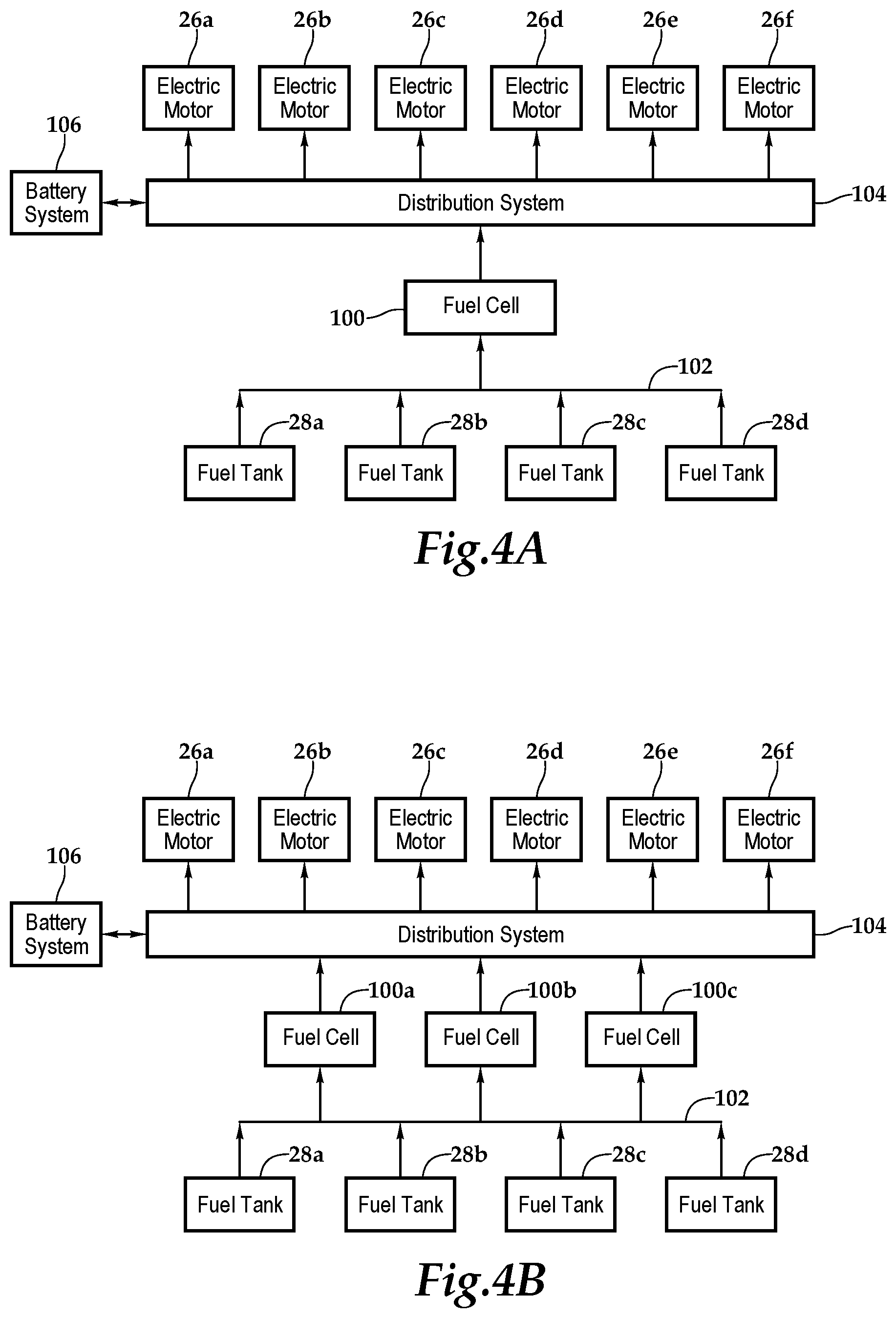 Patent US11787554 Figure 7 – Aircraft airframes having integral fuel tanks