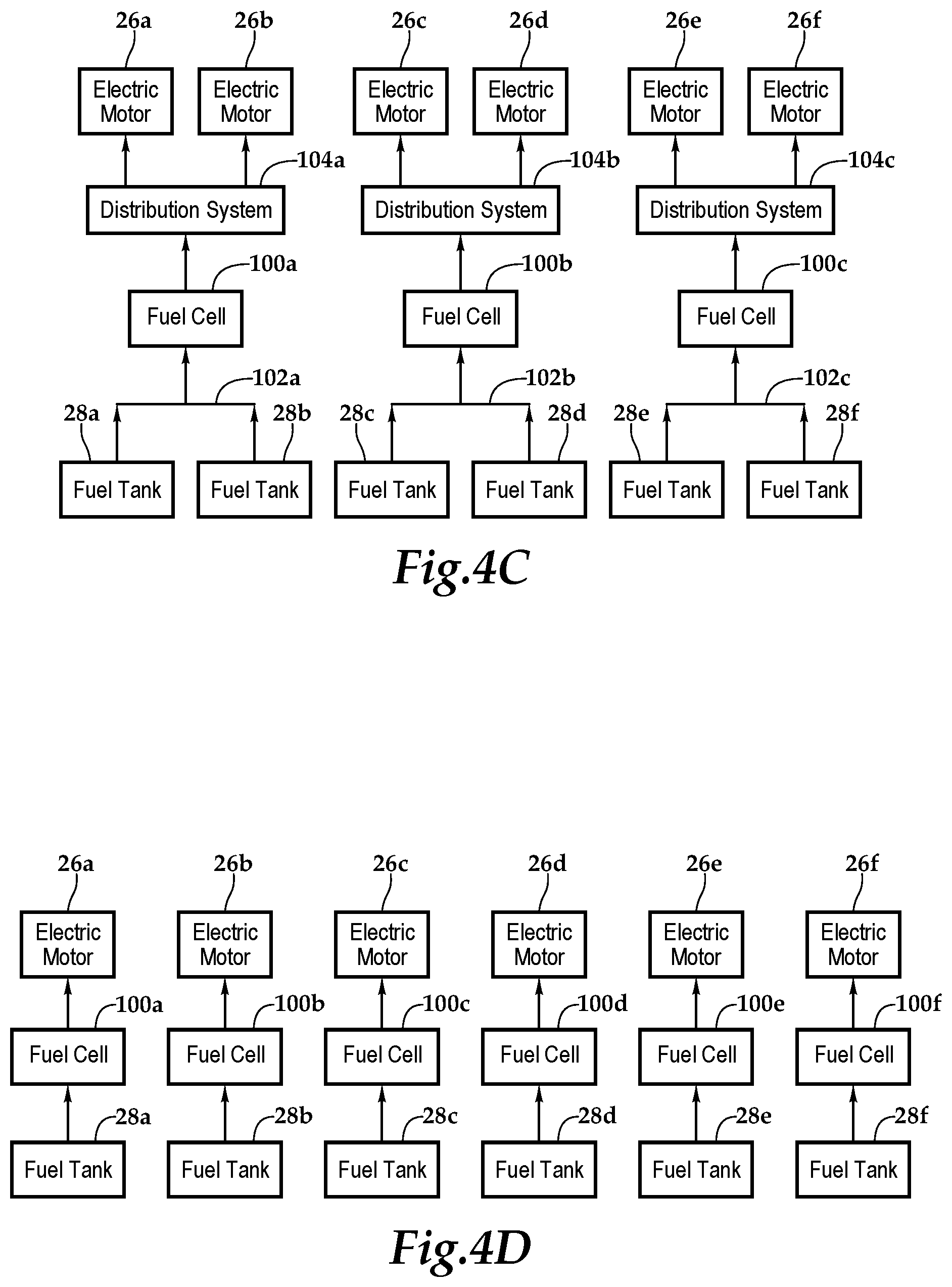 Patent US11787554 Figure 8 – Aircraft airframes having integral fuel tanks