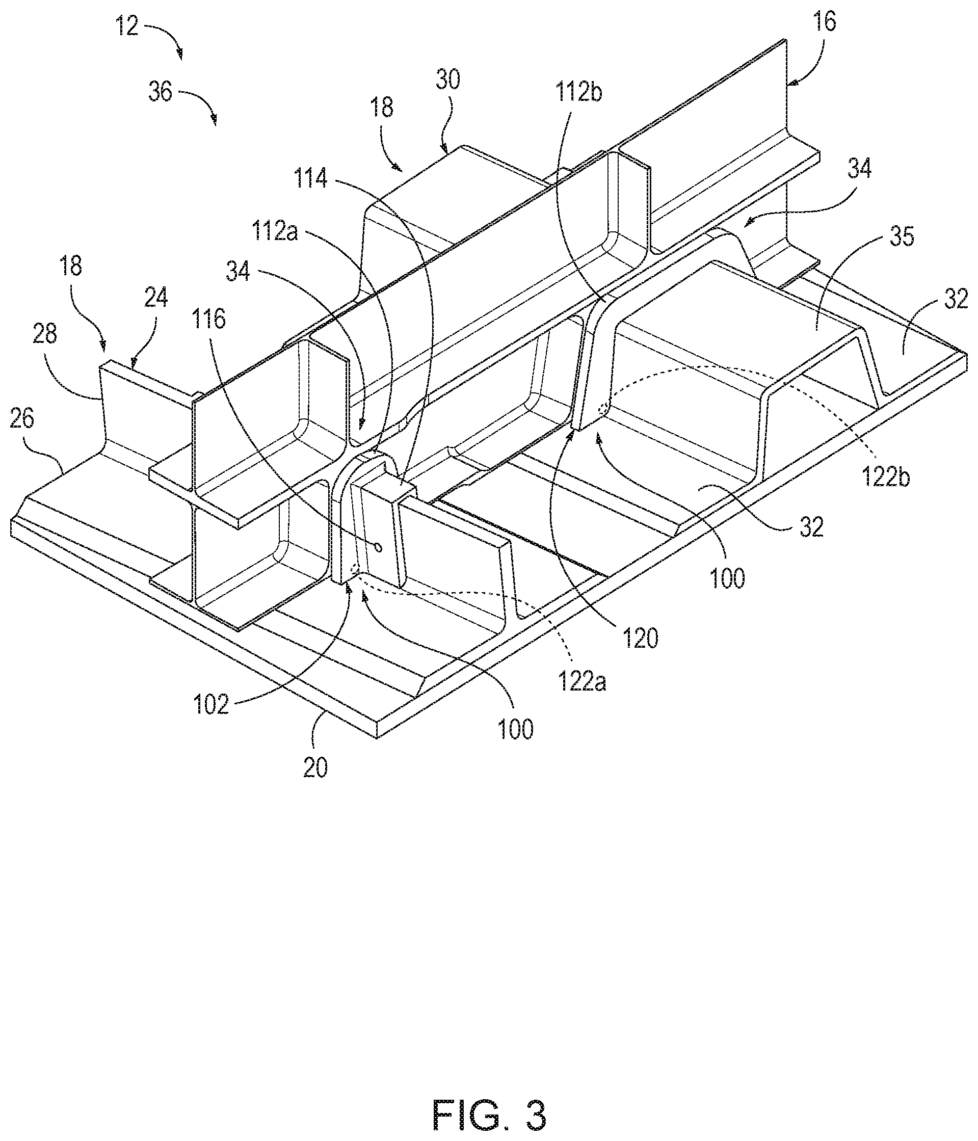 Patent US11787555 Figure 2 – Fuel dams, aircraft wing boxes, aircraft, and methods of assembling aircraft wings