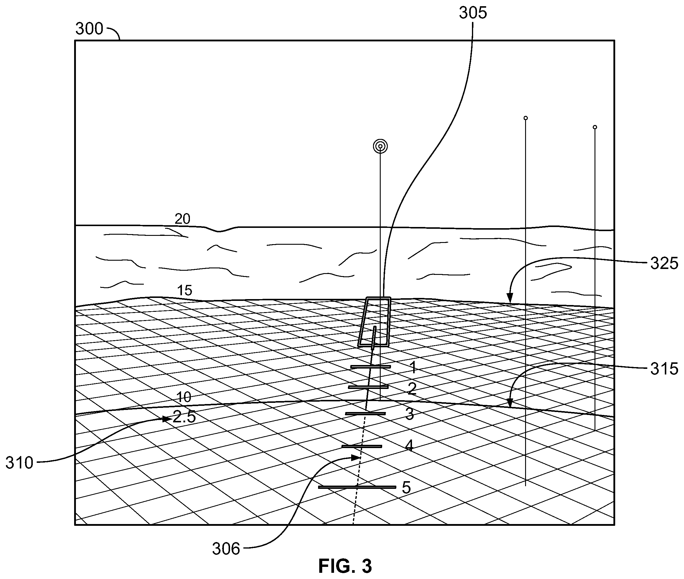 Patent US11787557 Figure 3 – Methods and systems for representing a time scale on a cockpit display