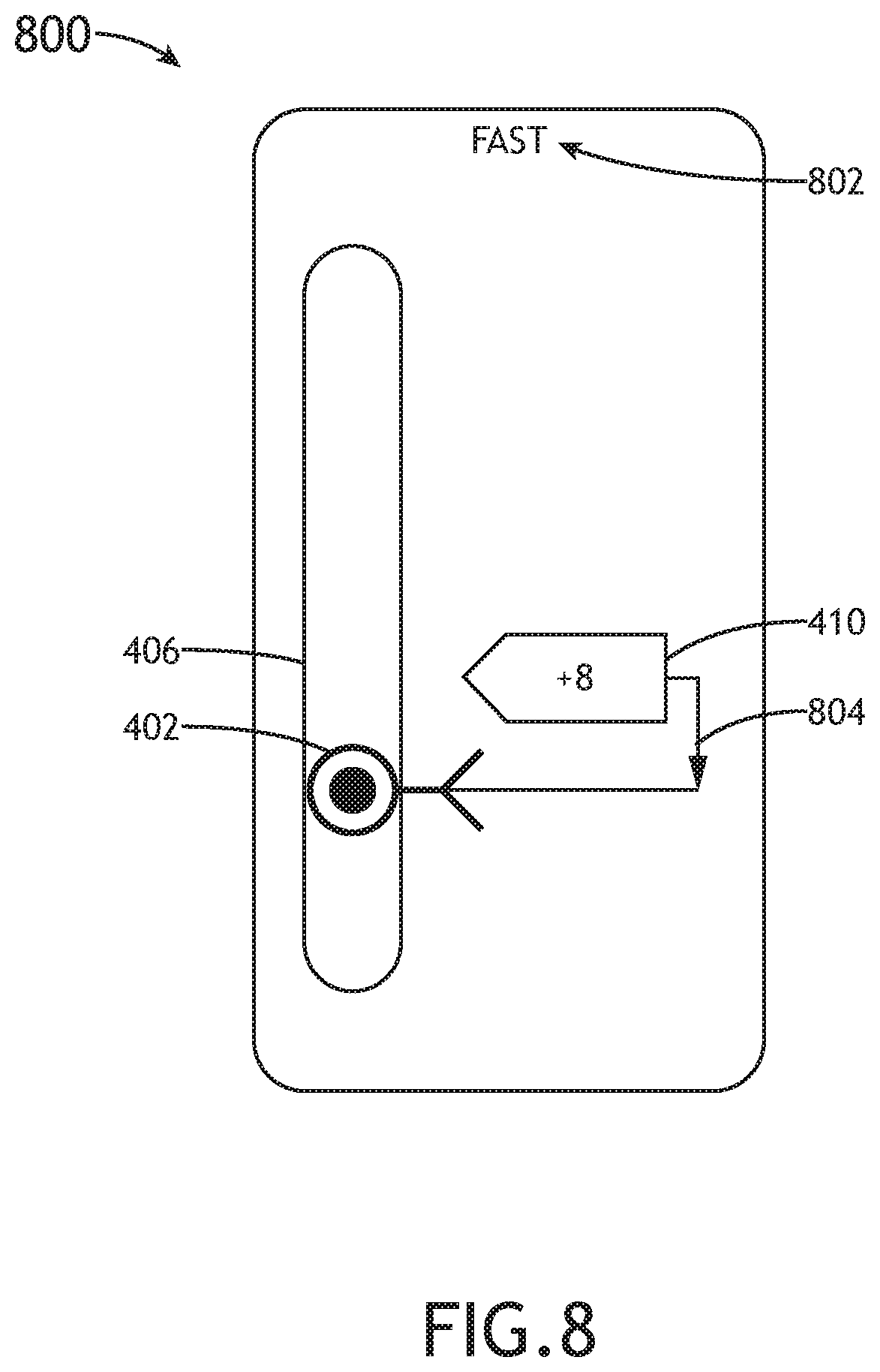 Patent US11787558 Figure 7 – Flight interval management graphical speed performance monitor