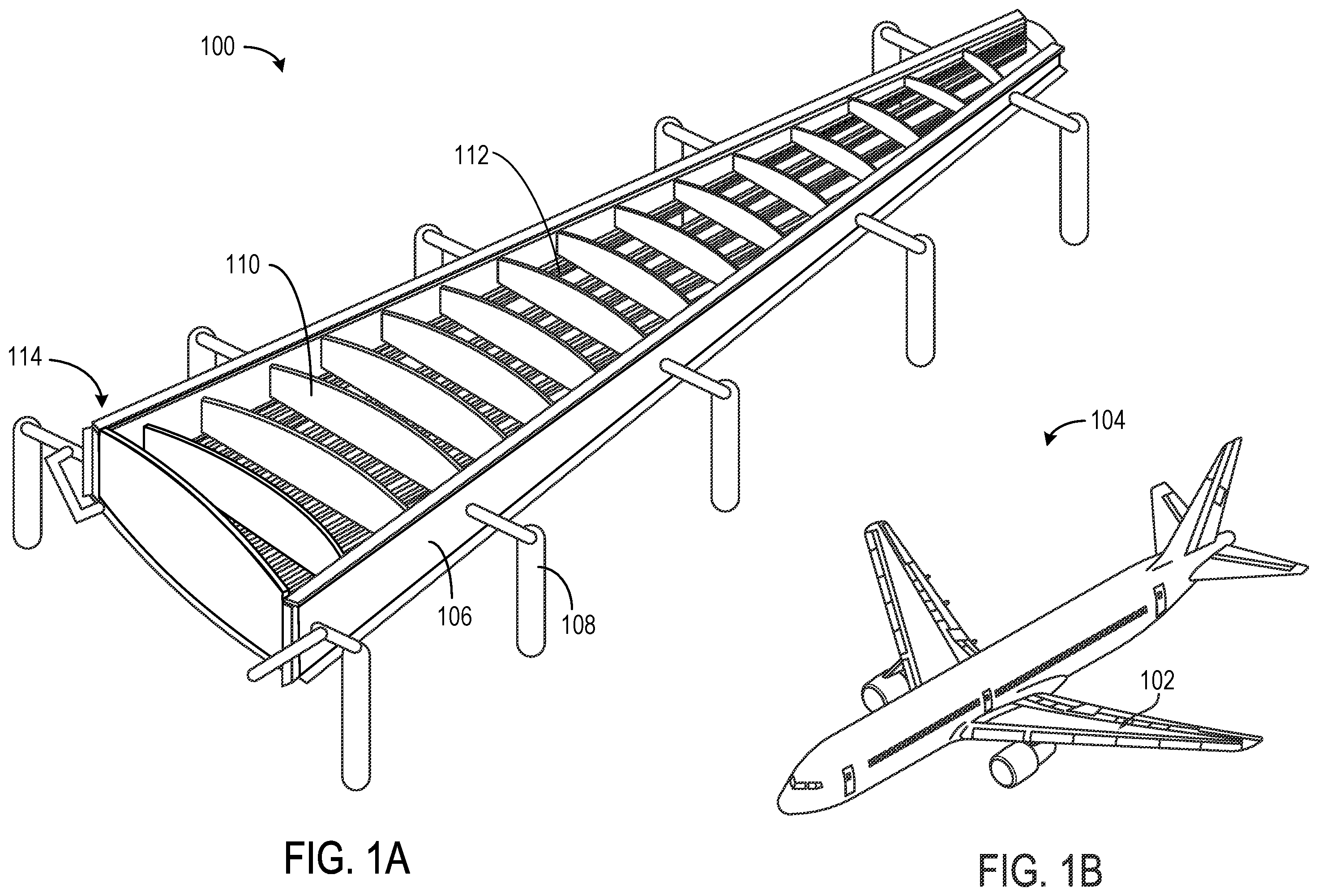 Patent US11787565 Figure 1 – Systems and methods for joining a first structure and a second structure with a choreographed adhesive de-aeration process
