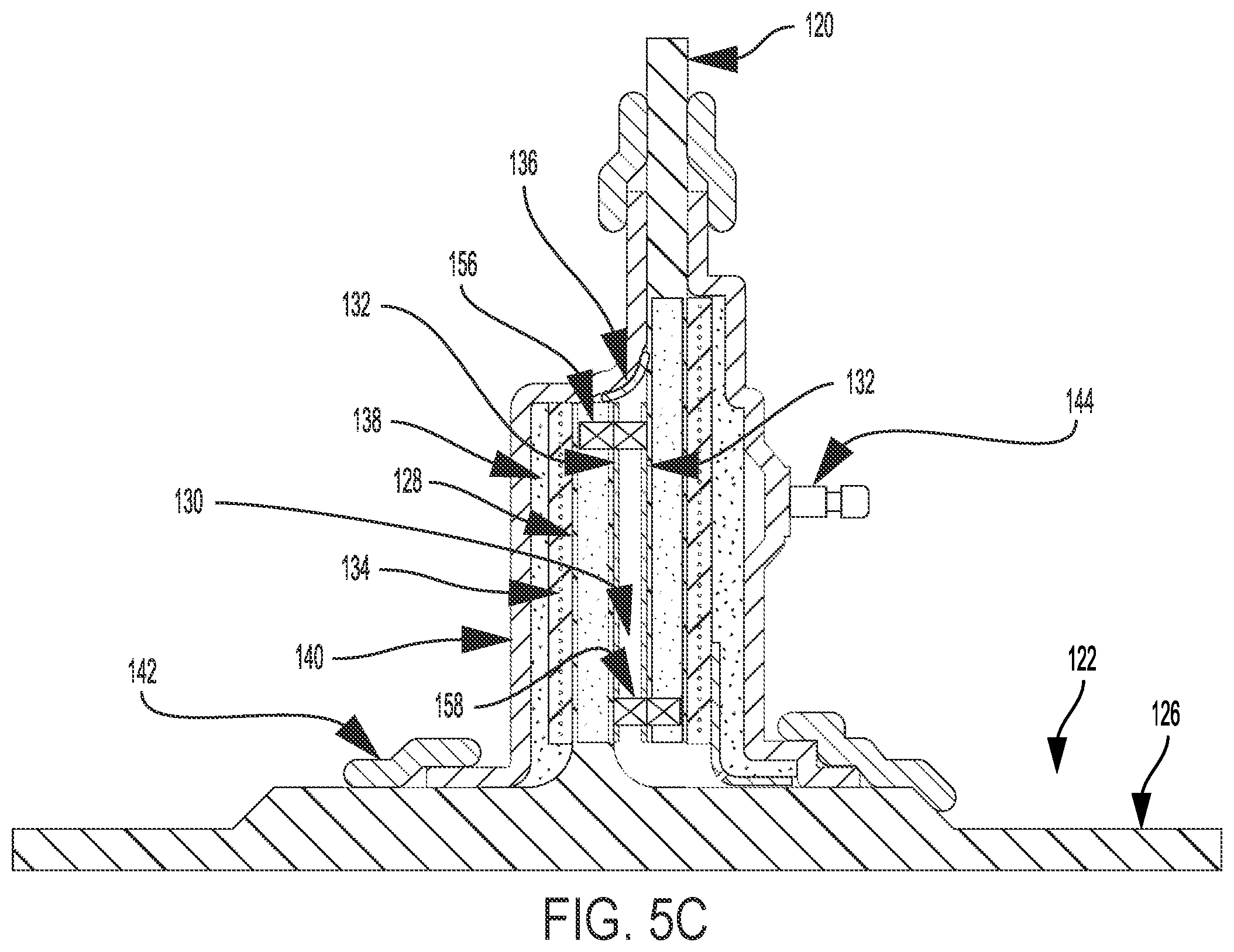 Patent US11787565 Figure 8 – Systems and methods for joining a first structure and a second structure with a choreographed adhesive de-aeration process
