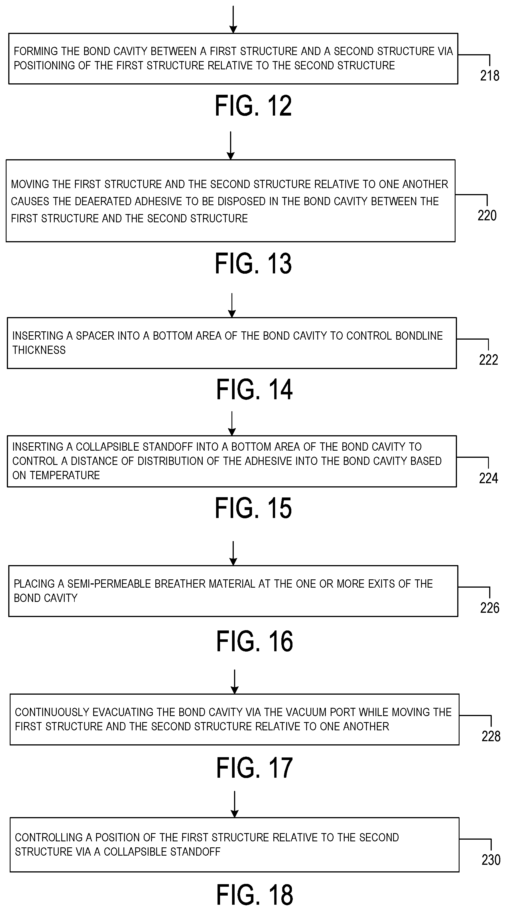 Patent US11787565 Figure 18 – Systems and methods for joining a first structure and a second structure with a choreographed adhesive de-aeration process