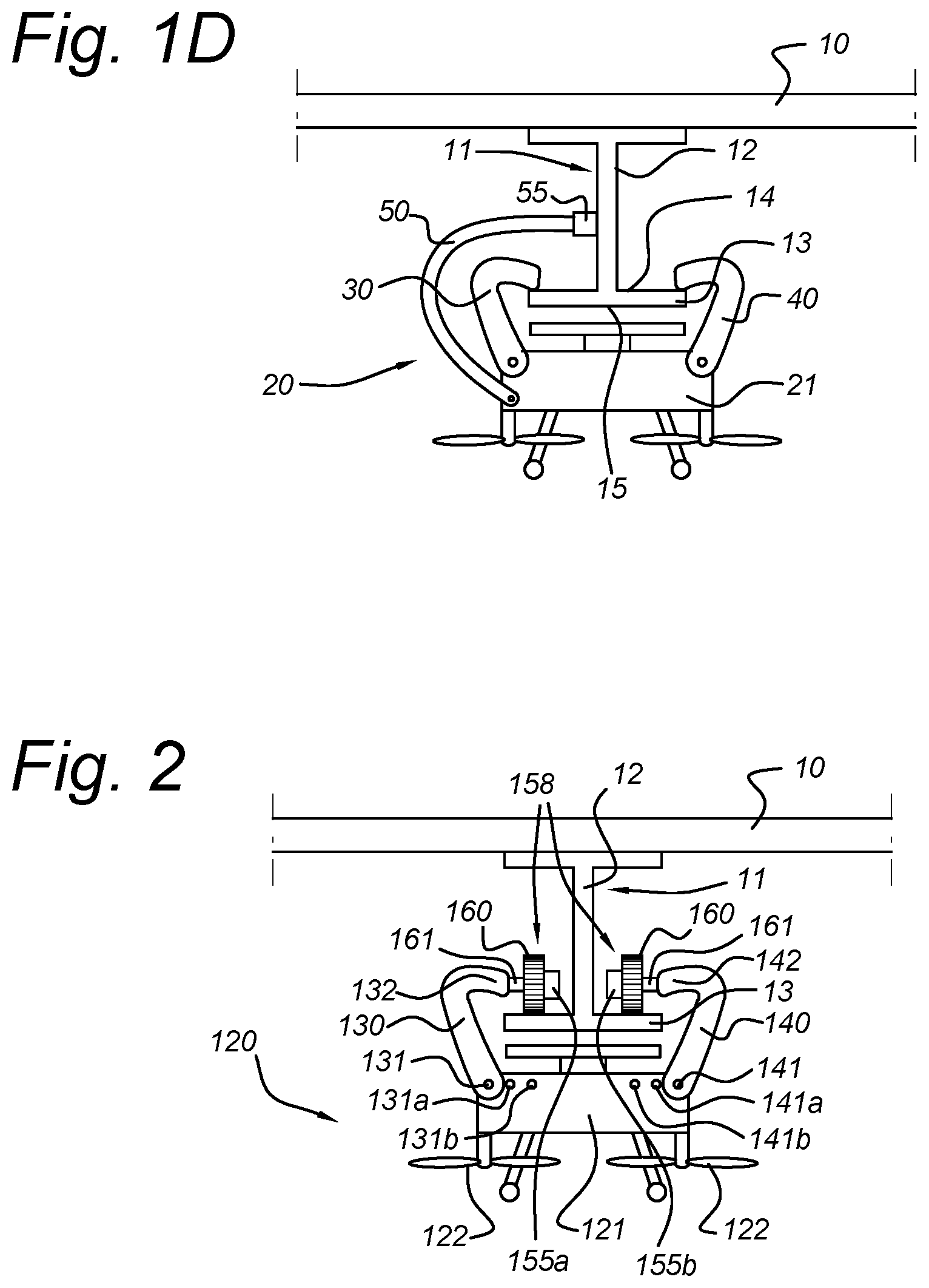 Patent US11787573 Figure 2 – Method for inspecting and/or manipulating a beam using an unmanned aerial vehicle and unmanned aerial vehicle suitable therefor