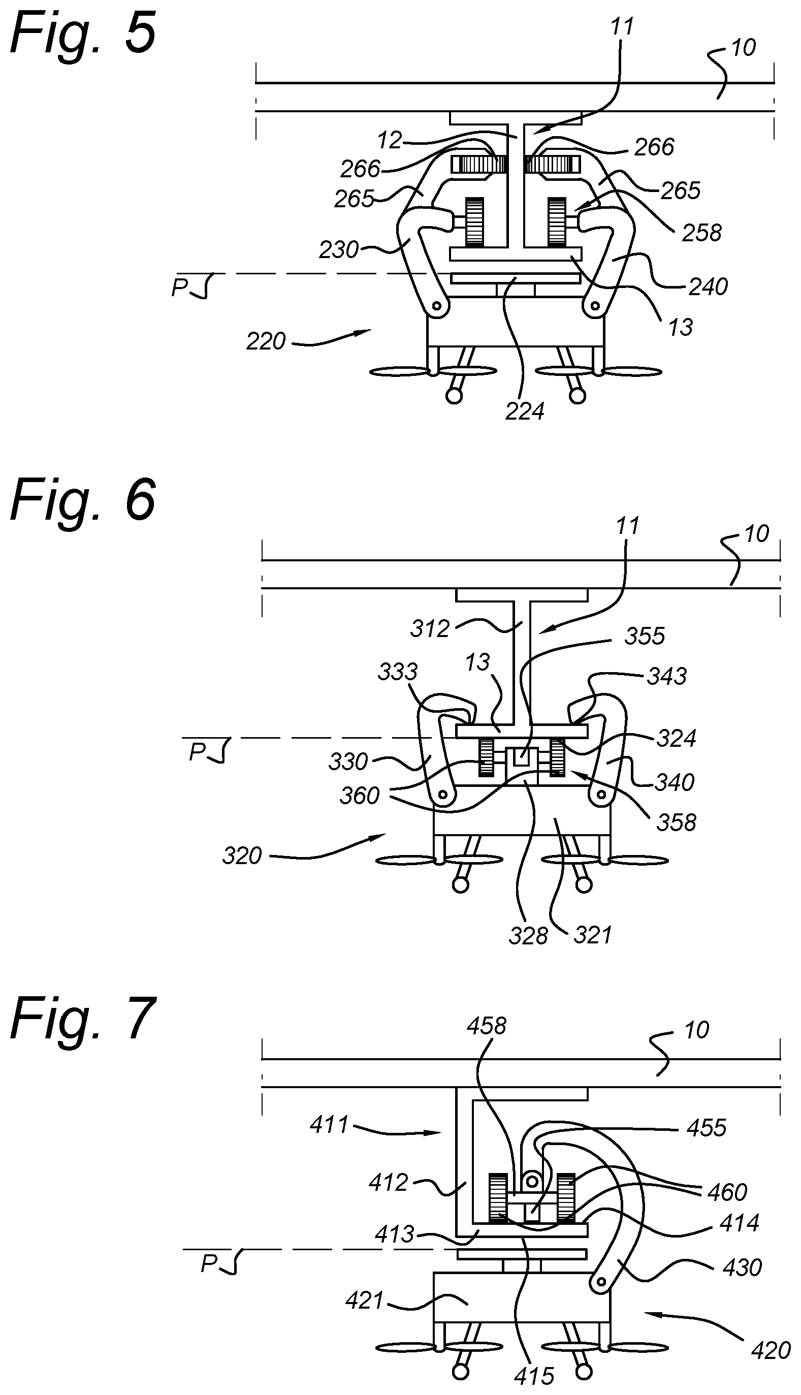 Patent US11787573 Figure 4 – Method for inspecting and/or manipulating a beam using an unmanned aerial vehicle and unmanned aerial vehicle suitable therefor