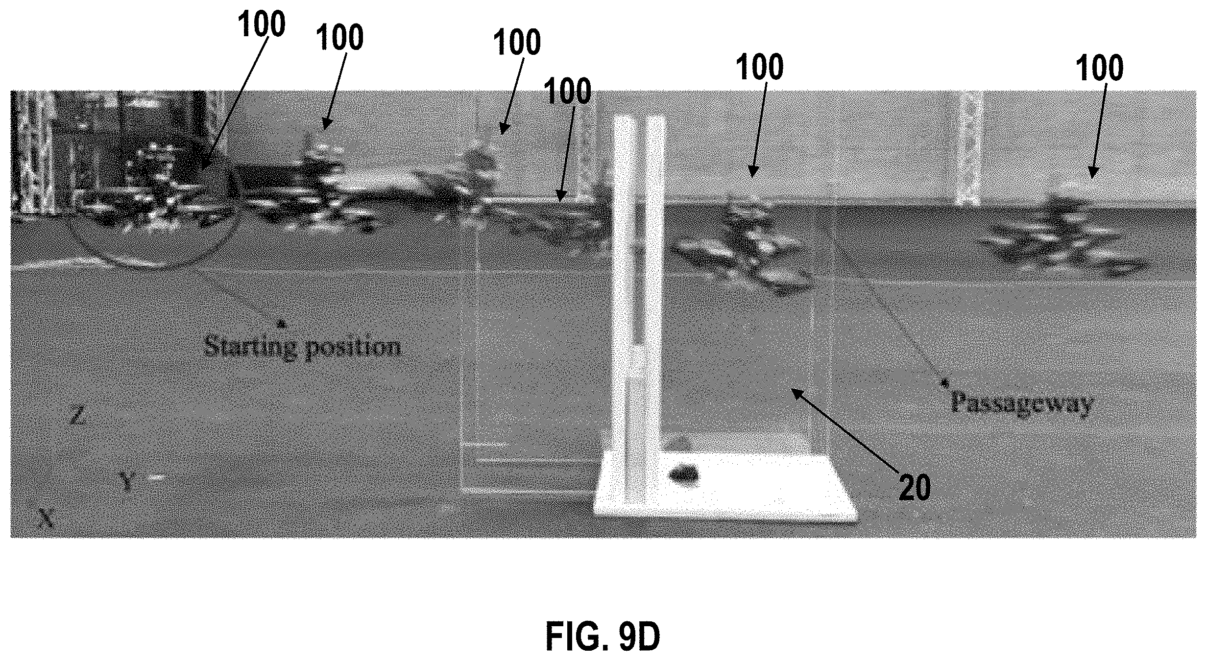 Patent US11787574 Figure 11 – Systems and methods for a spring-augmented quadrotor for interactions with constrained environments