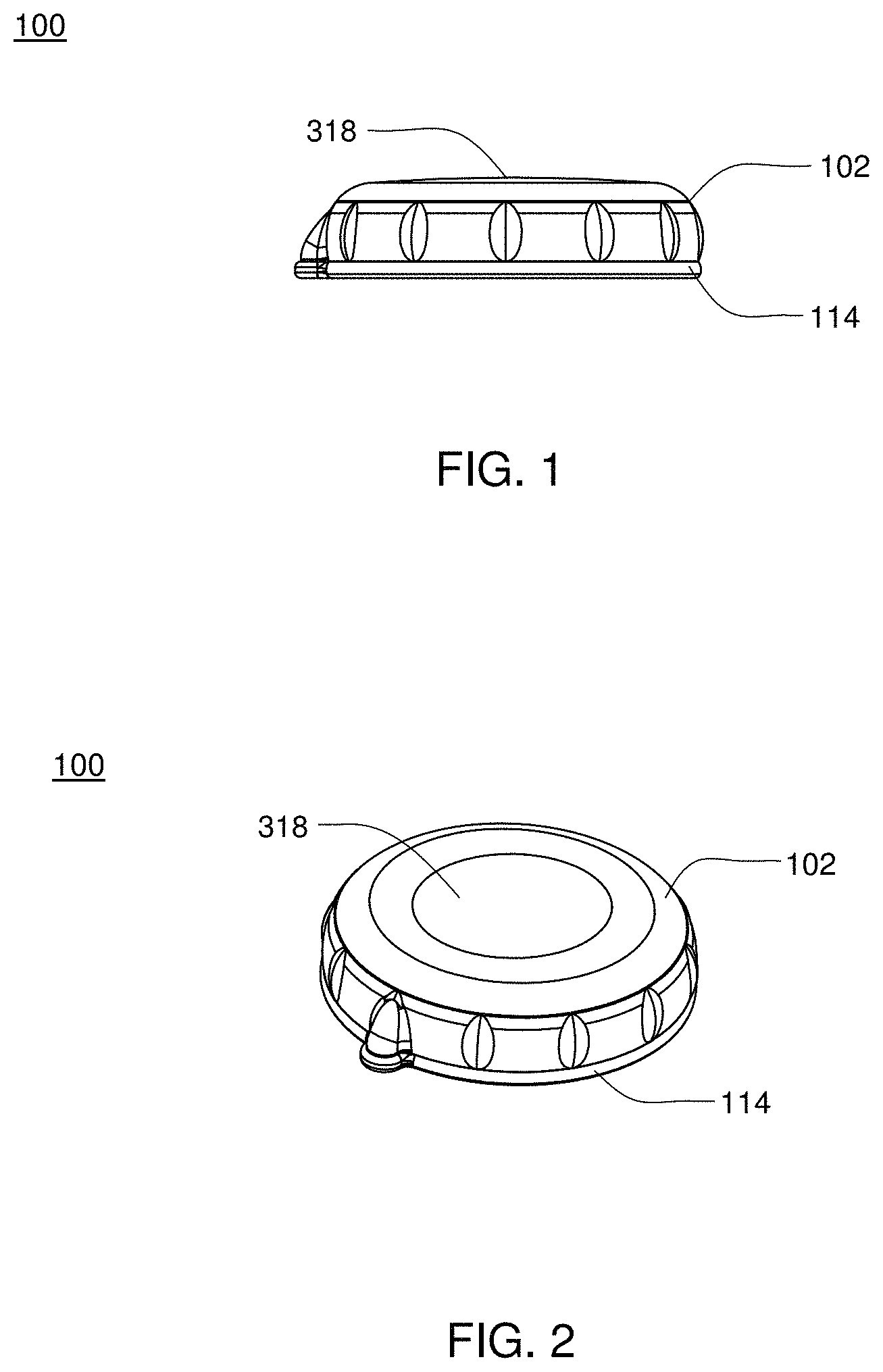 Patent US11787576 Figure 1 – Apparatus, system and method for fluid delivery
