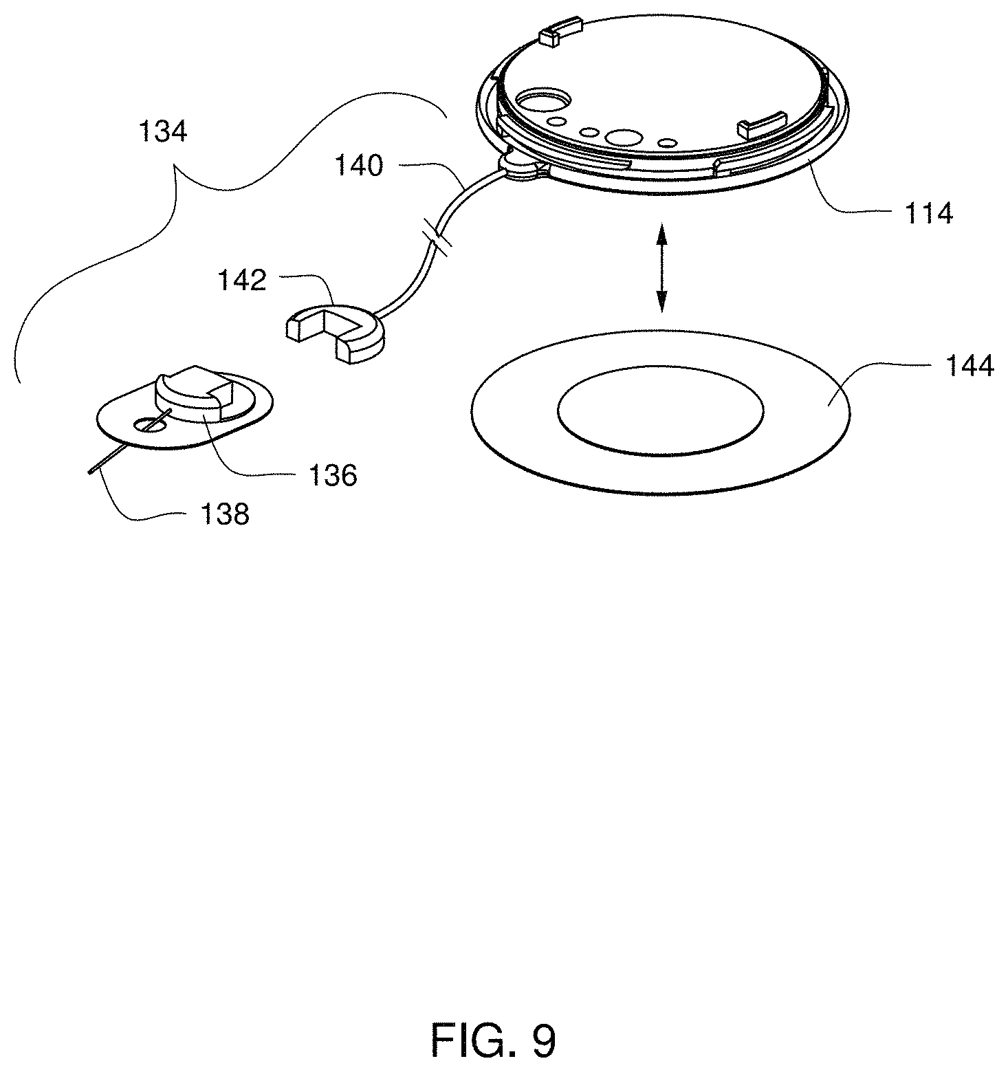 Patent US11787576 Figure 8 – Apparatus, system and method for fluid delivery