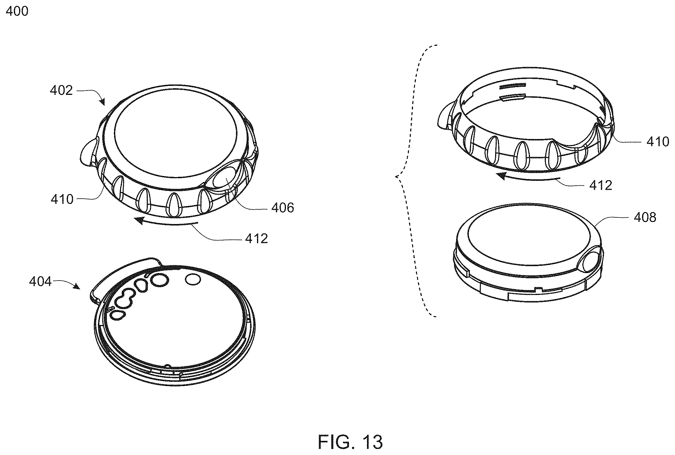 Patent US11787576 Figure 18 – Apparatus, system and method for fluid delivery