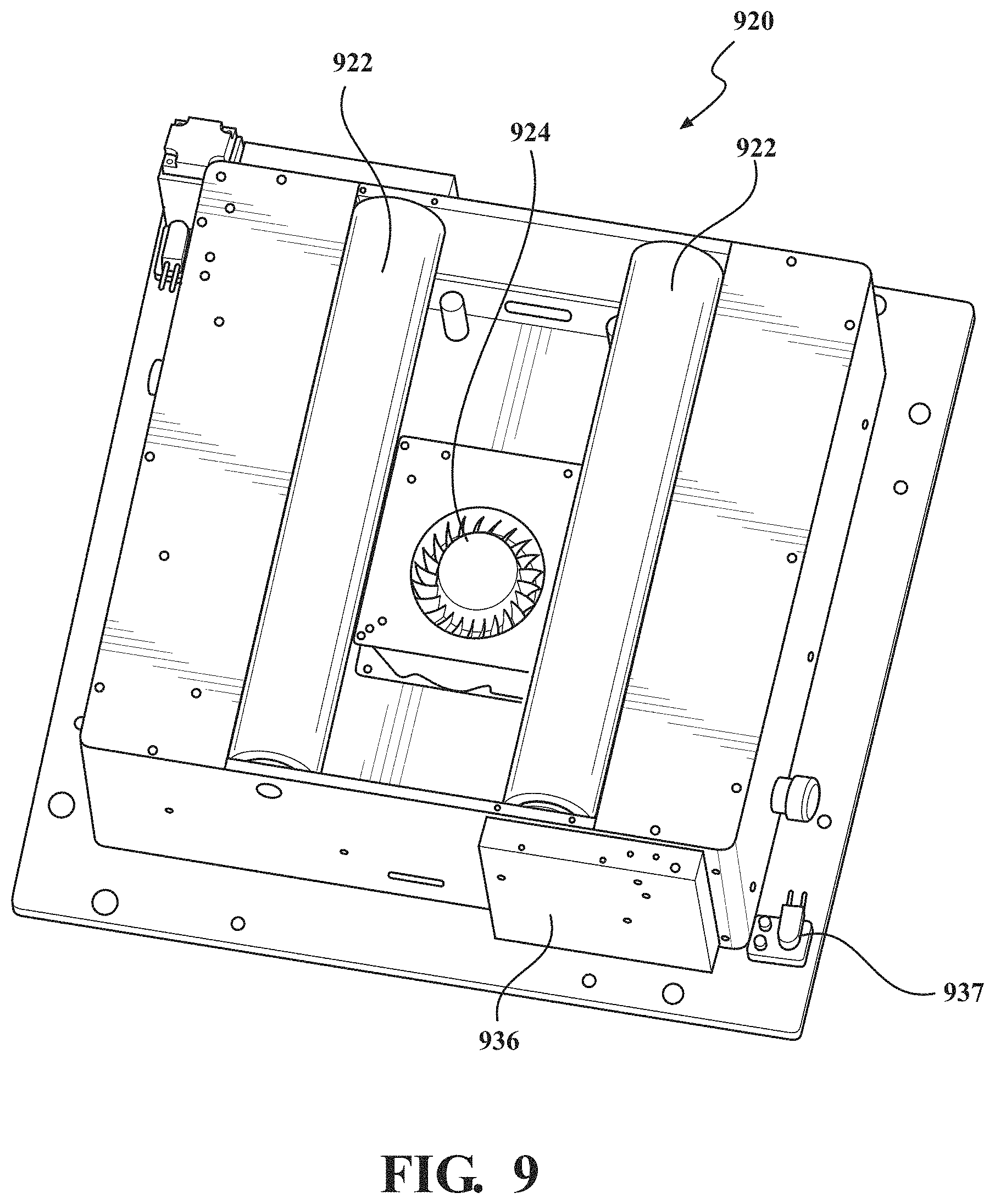 Patent US11787578 Figure 9 – Cleaner assembly for an automated dispensing device