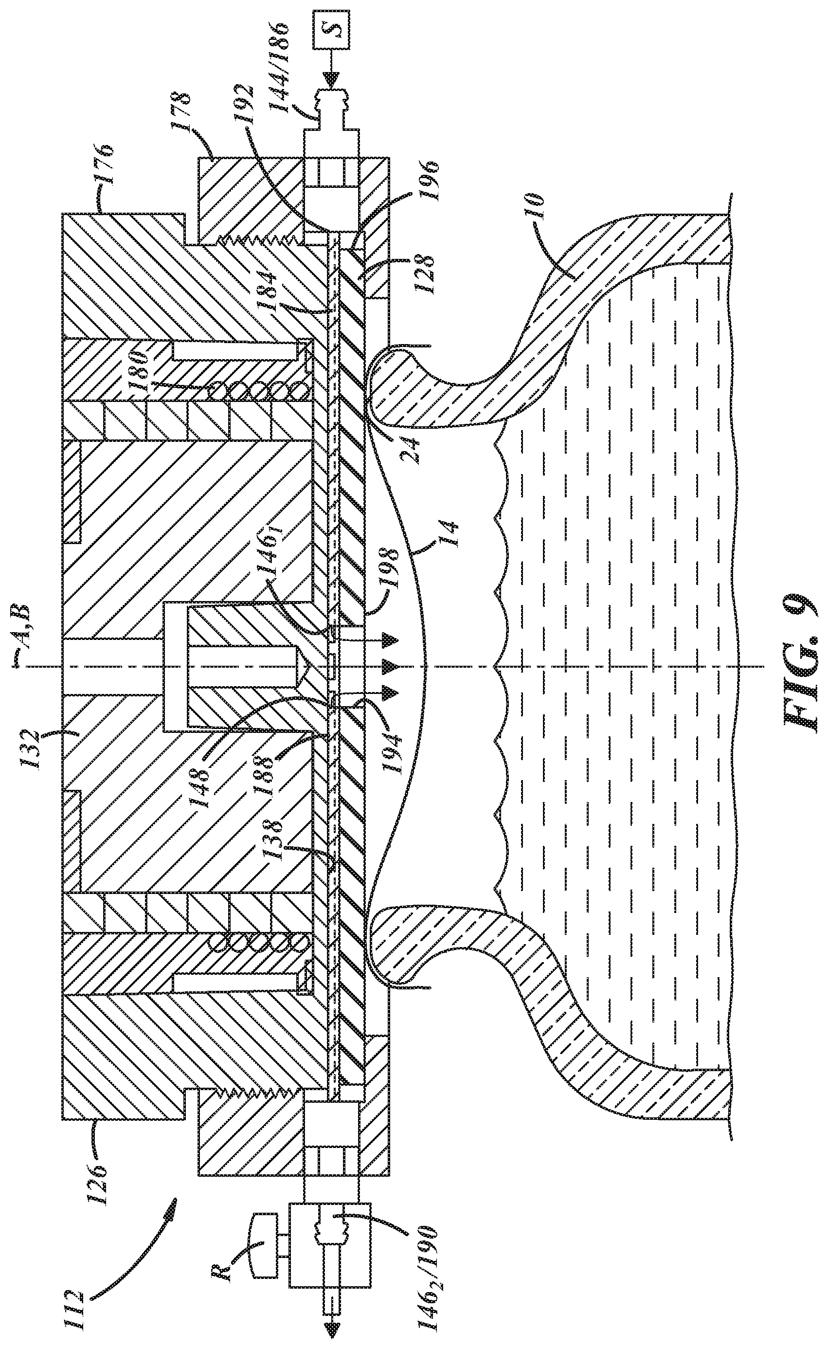 Patent US11787580 Figure 4 – Sealing foil liners to containers