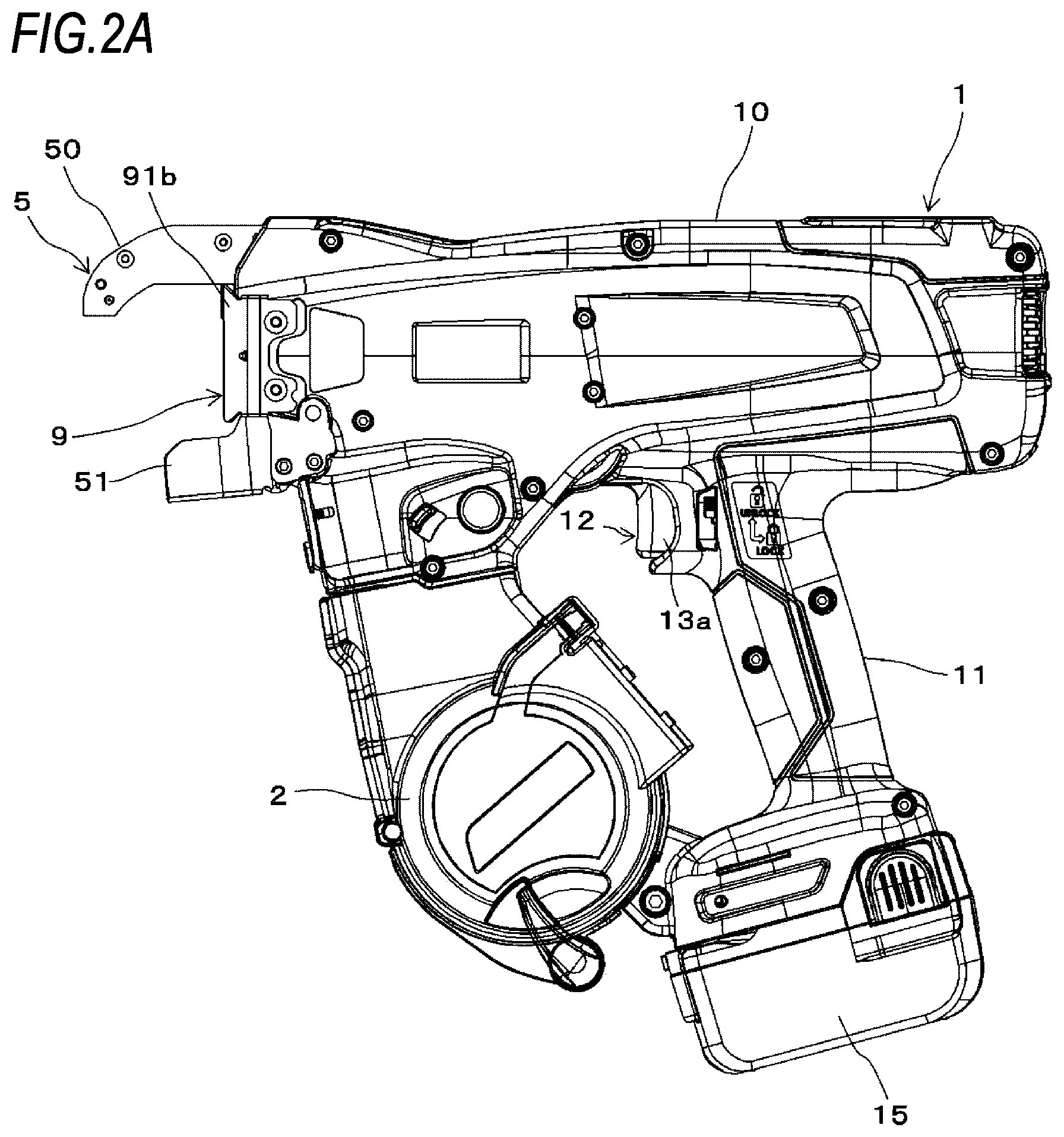 Patent US11787582 Figure 2 – Binding machine