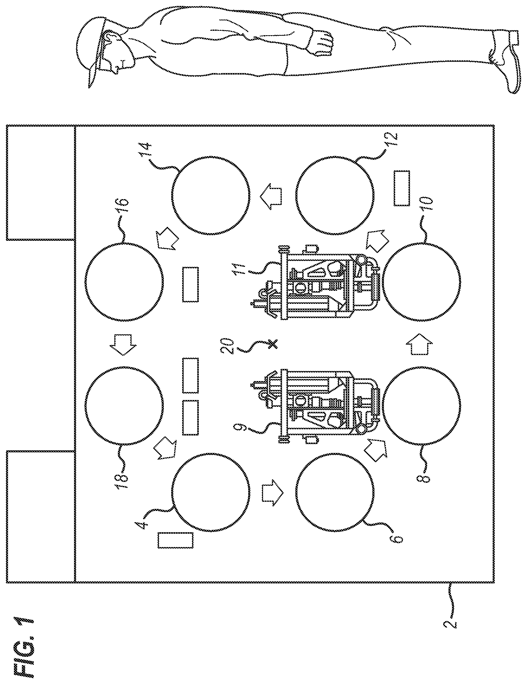 Patent US11787587 Figure 1 – Container processing apparatus and method