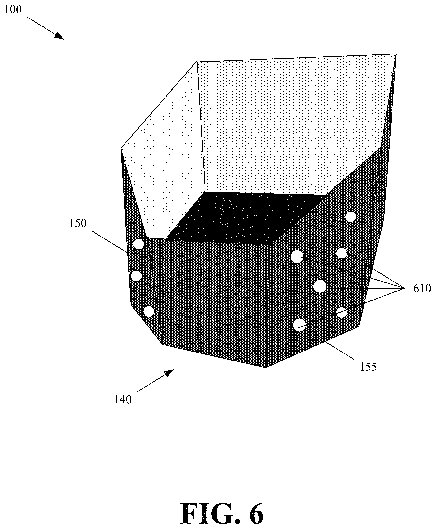 Patent US11787590 Figure 5 – Container with alignment correcting end for misaligned placement with a displacing robotic element
