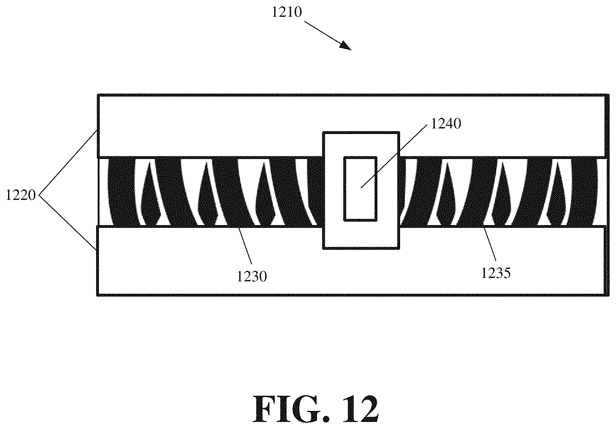 Patent US11787590 Figure 10 – Container with alignment correcting end for misaligned placement with a displacing robotic element