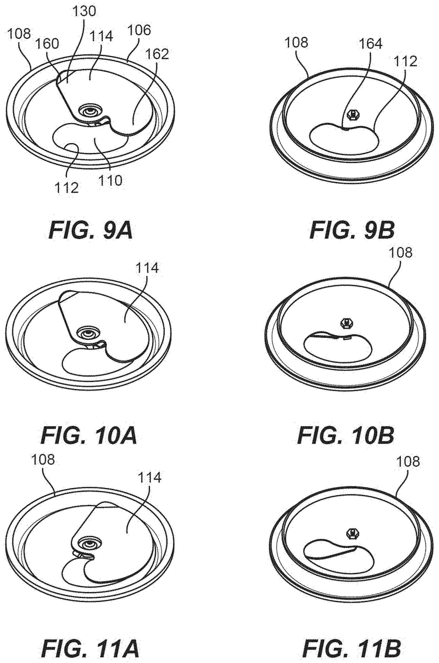 Patent US11787597 Figure 6 – Resealable pop top lid