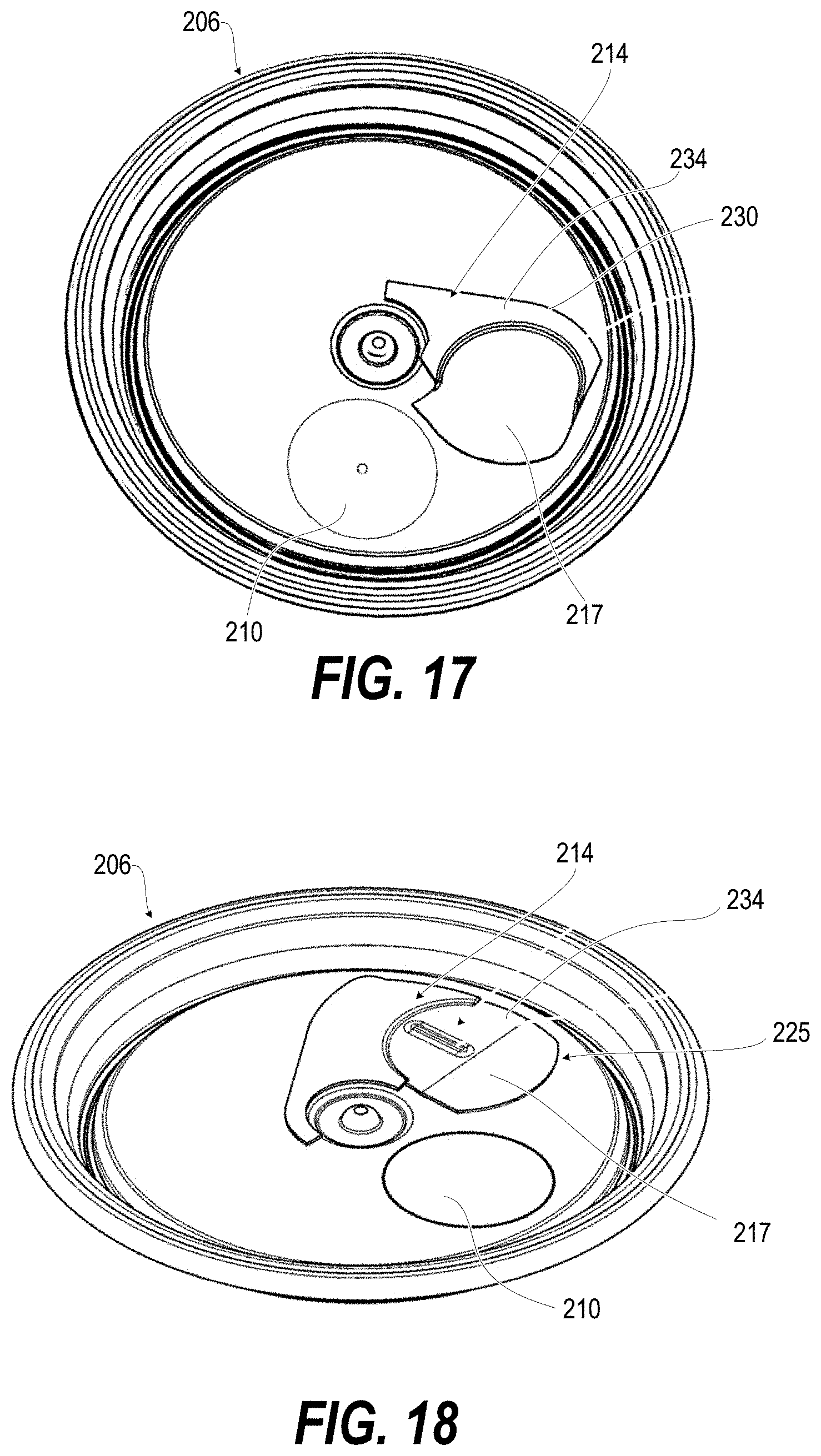 Patent US11787597 Figure 9 – Resealable pop top lid