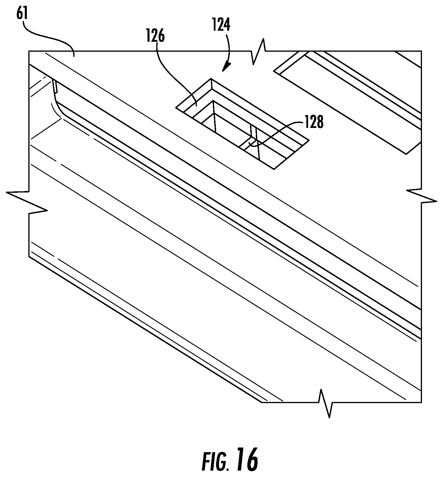 Patent US11787598 Figure 13 – Repairable plastic pallet with removable support blocks and associated methods