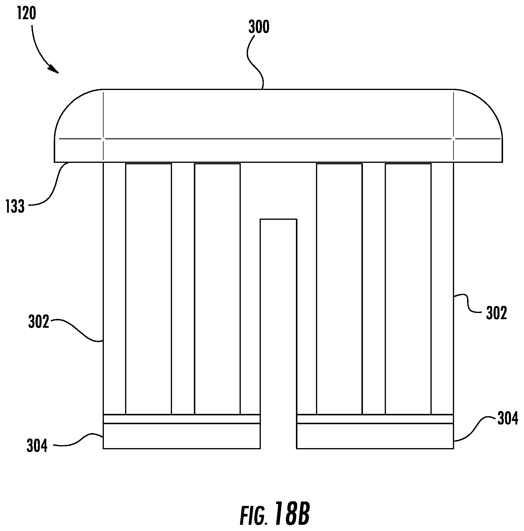 Patent US11787598 Figure 17 – Repairable plastic pallet with removable support blocks and associated methods