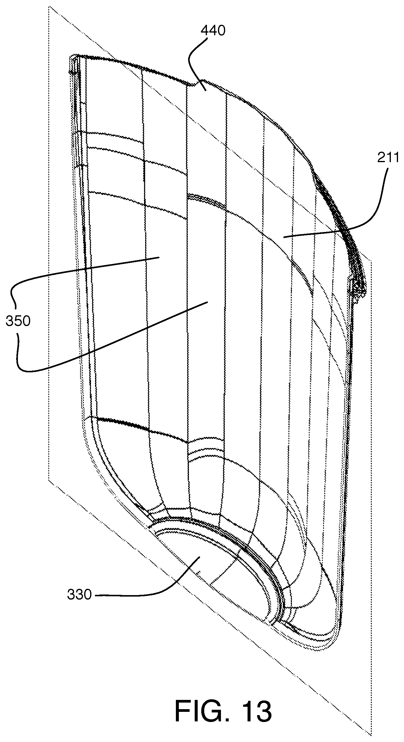 Patent US11787600 Figure 13 – Container having a leak resistant seal