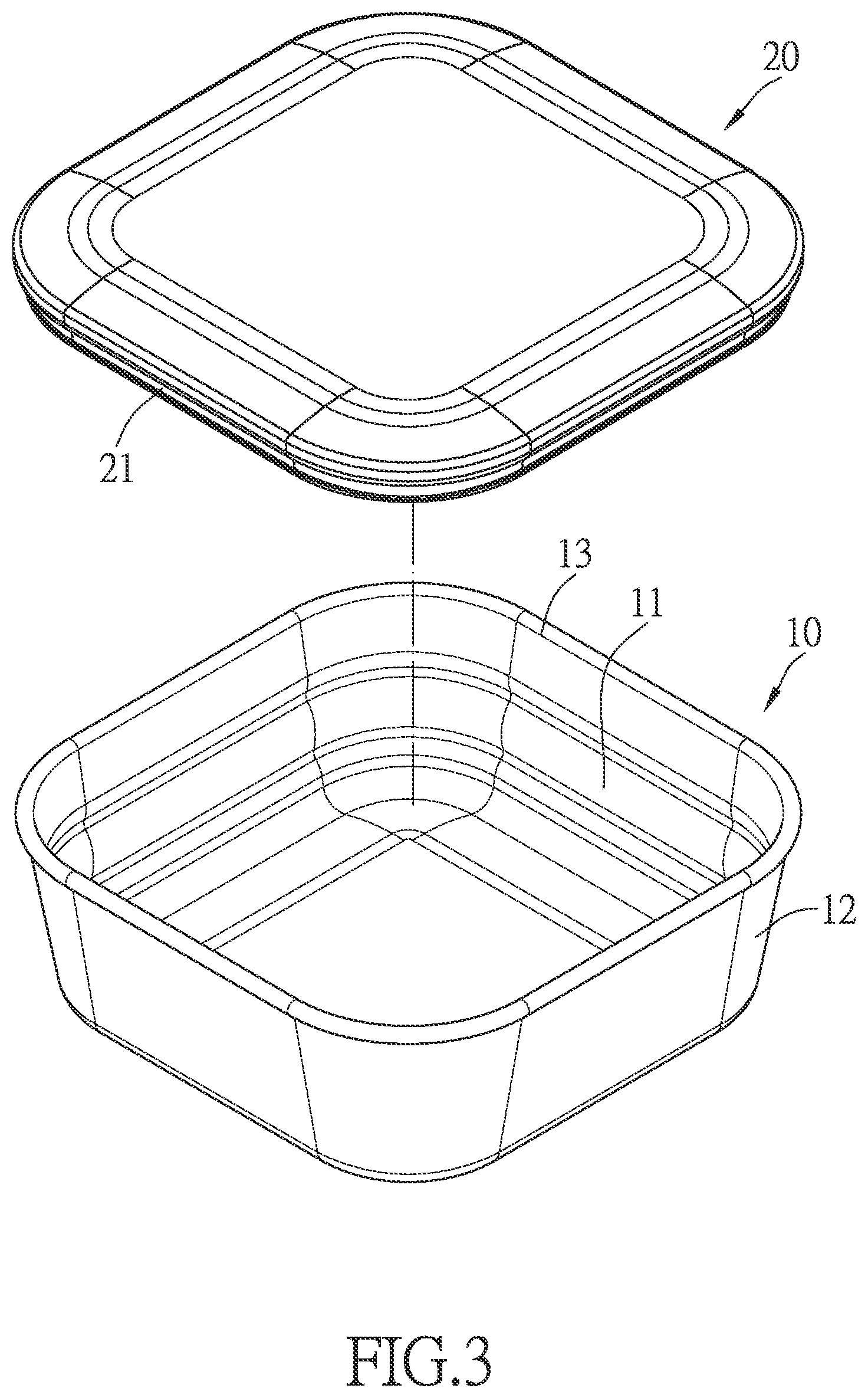 Patent US11787602 Figure 2 – Cover structure