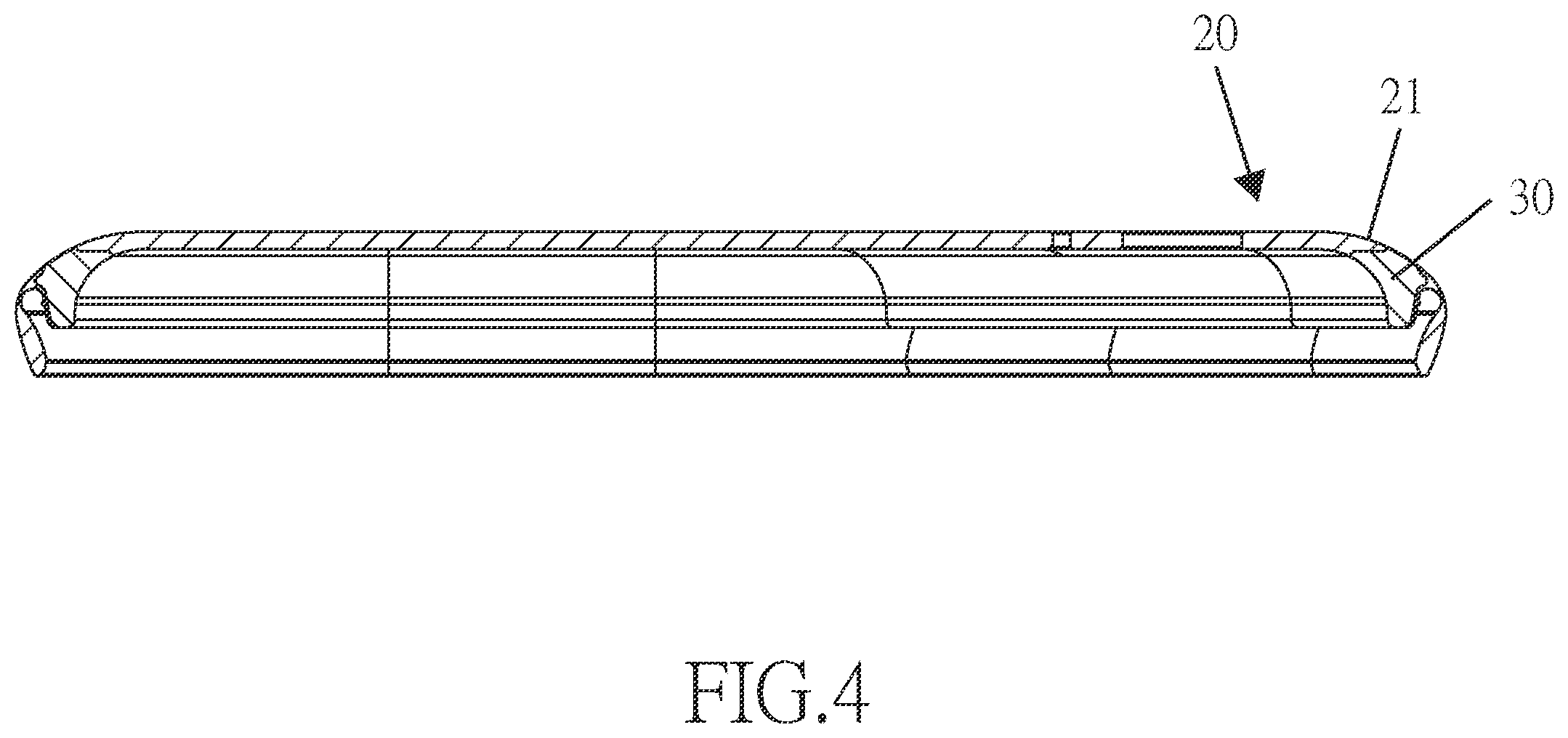 Patent US11787602 Figure 3 – Cover structure