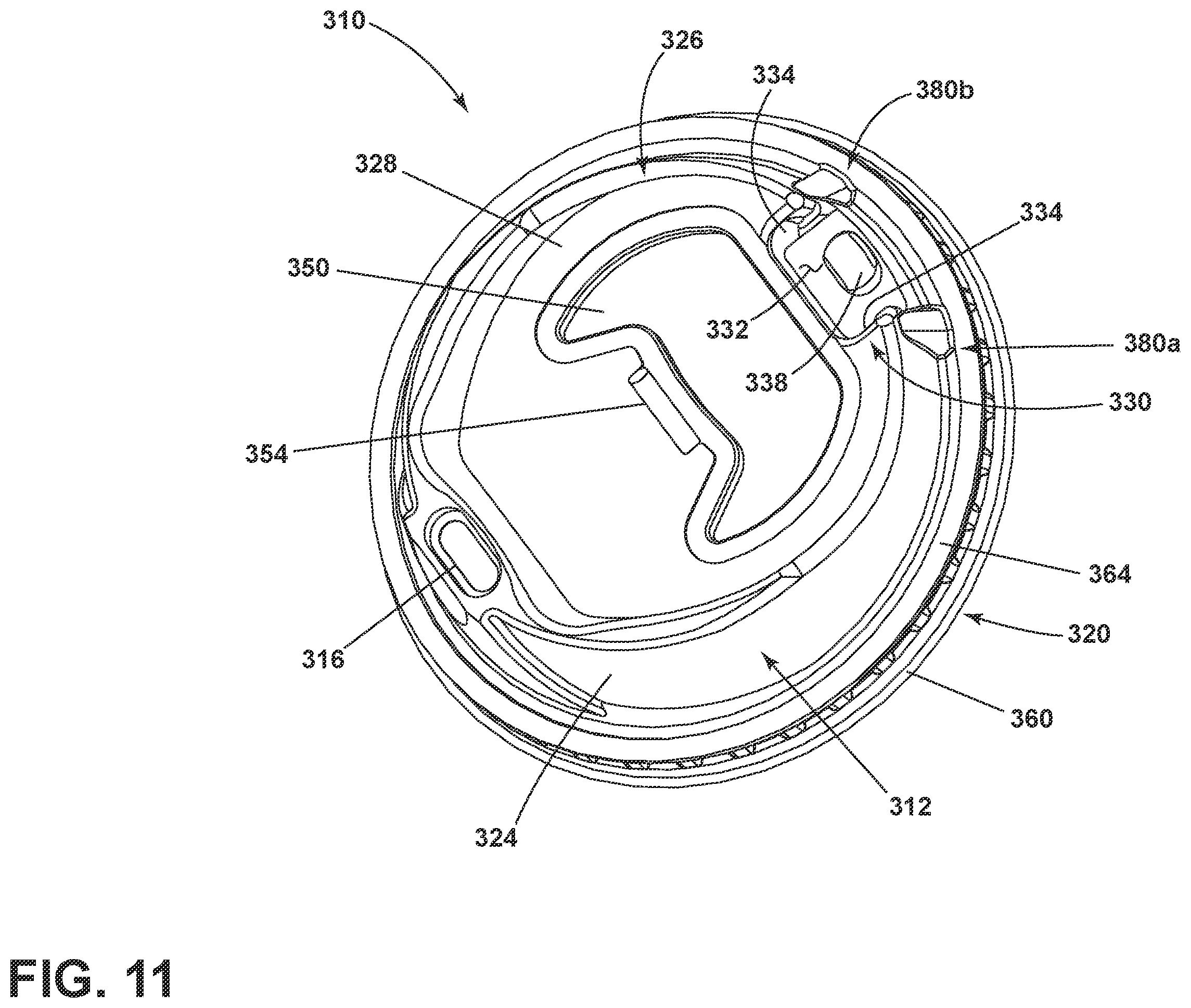 Patent US11787605 Figure 11 – Drink lid for a cup