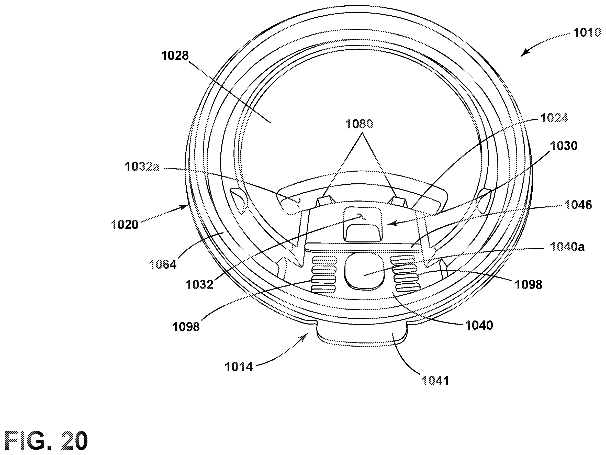 Patent US11787605 Figure 19 – Drink lid for a cup
