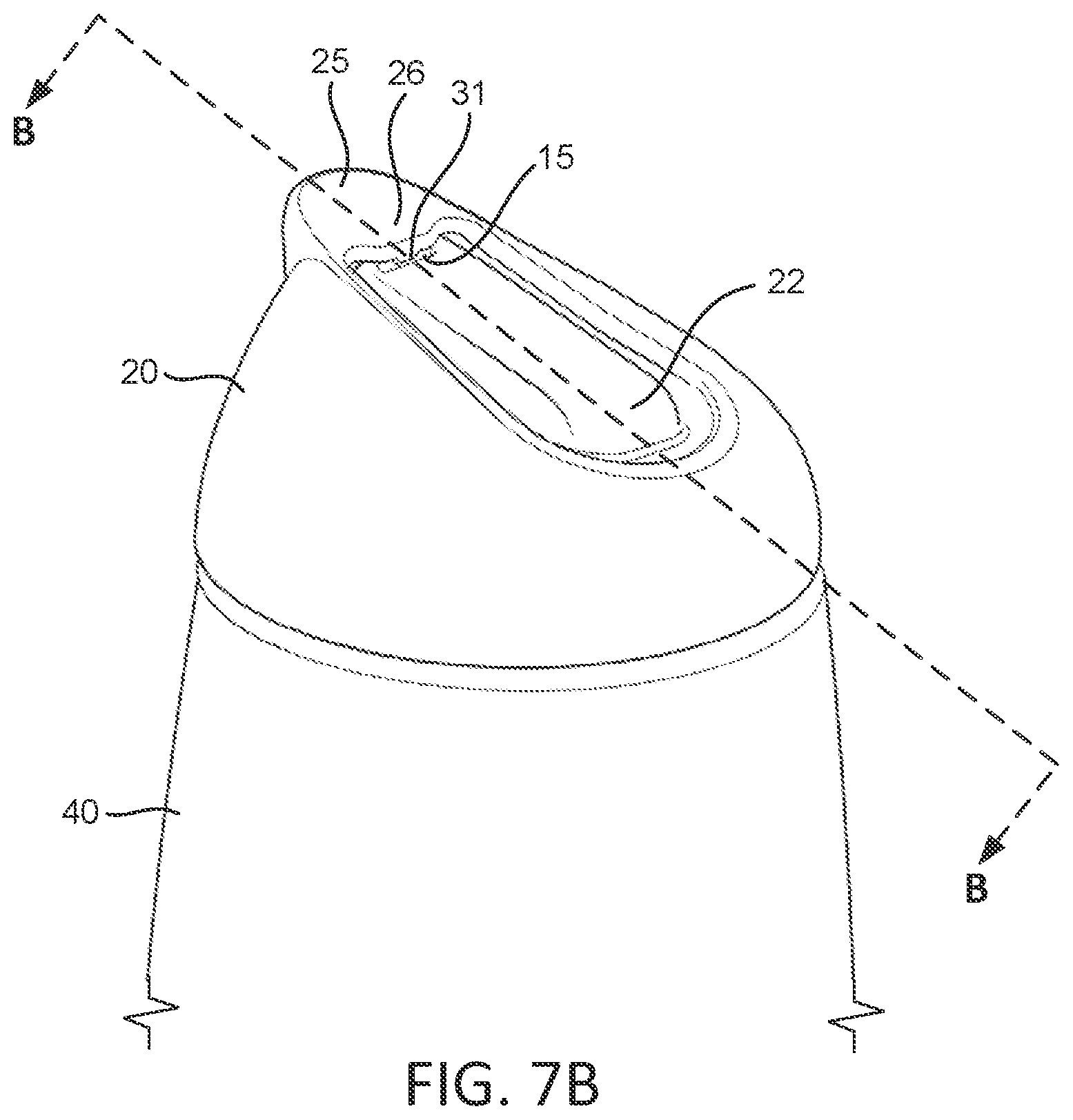 Patent US11787606 Figure 7 – Flip straw cup assembly