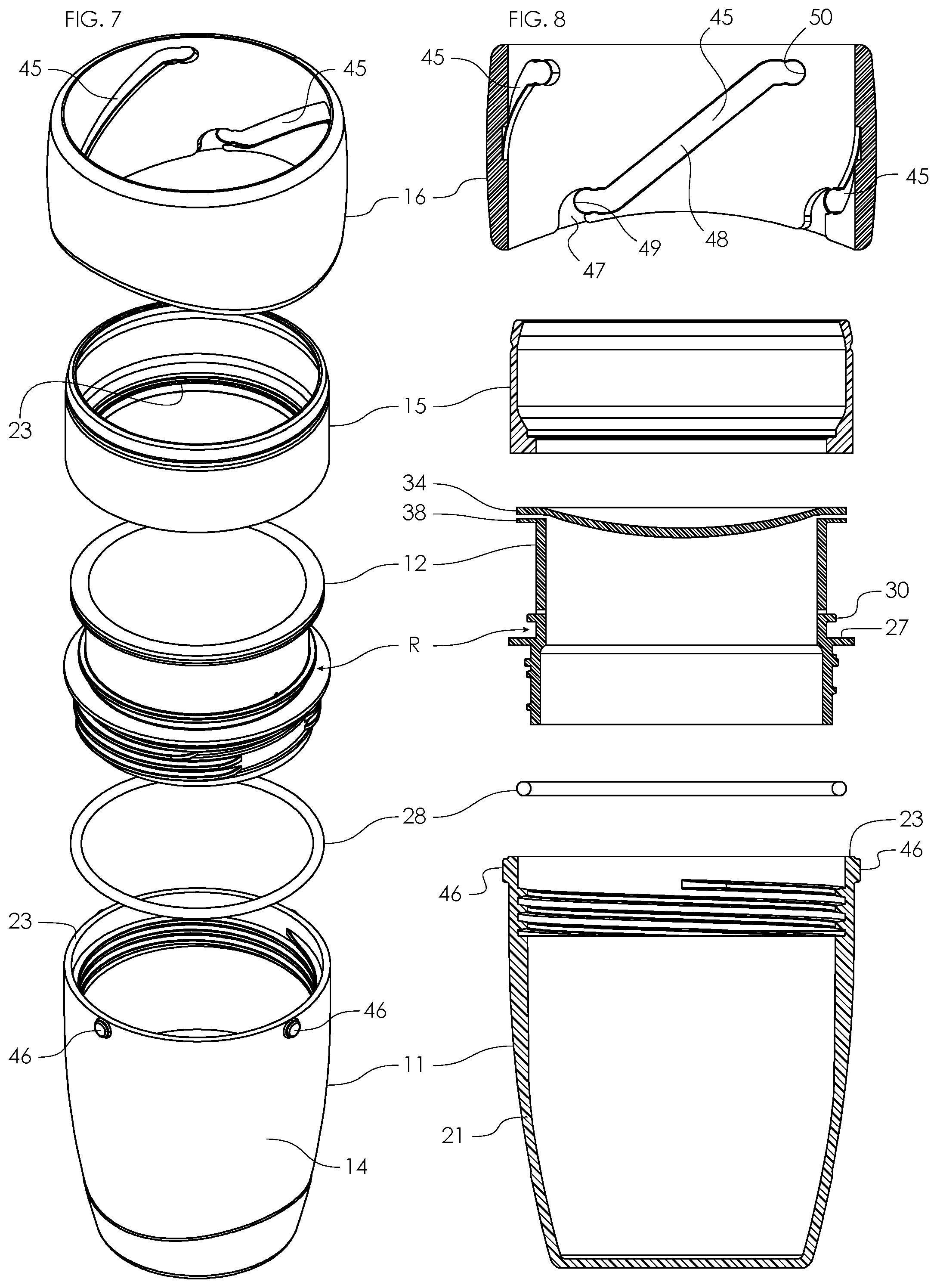 Patent US11787607 Figure 4 – Drinking cup