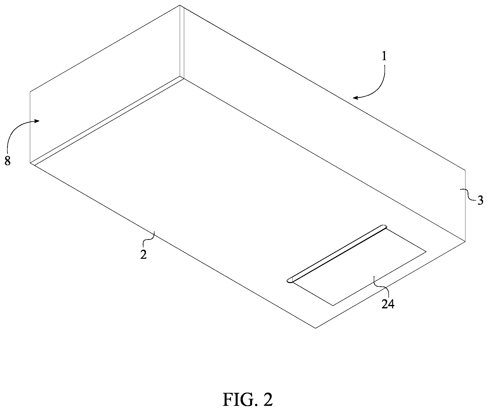 Patent US11787610 Figure 2 – Child-proof container