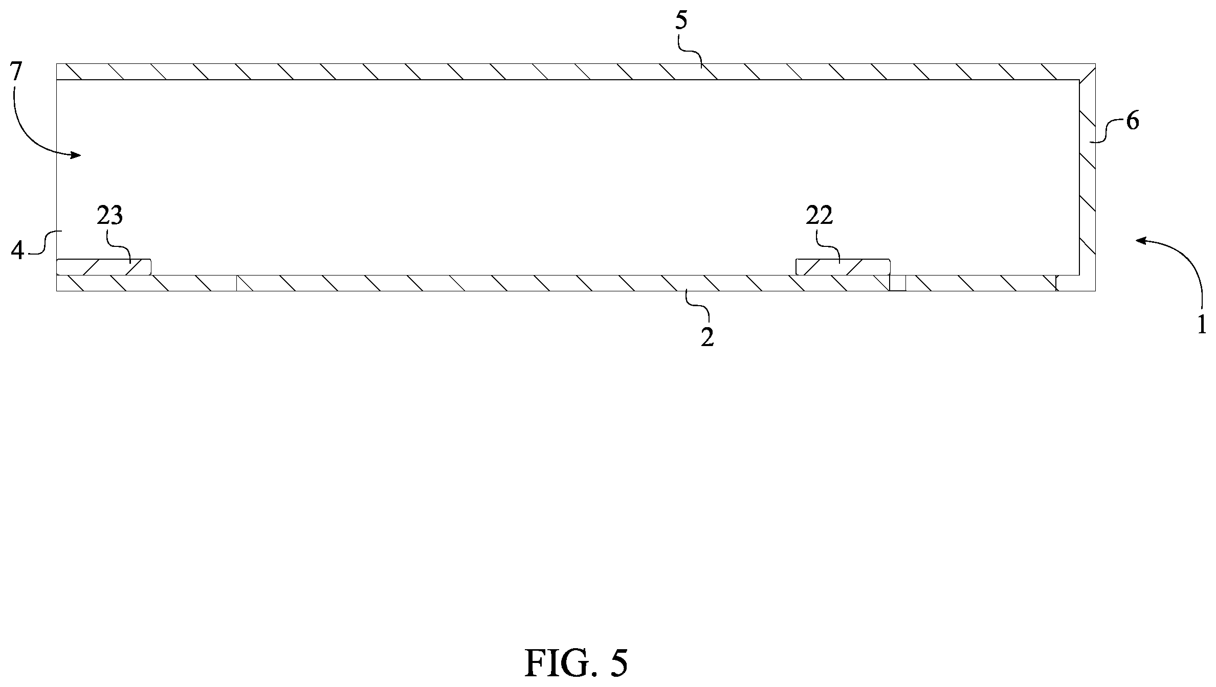 Patent US11787610 Figure 5 – Child-proof container
